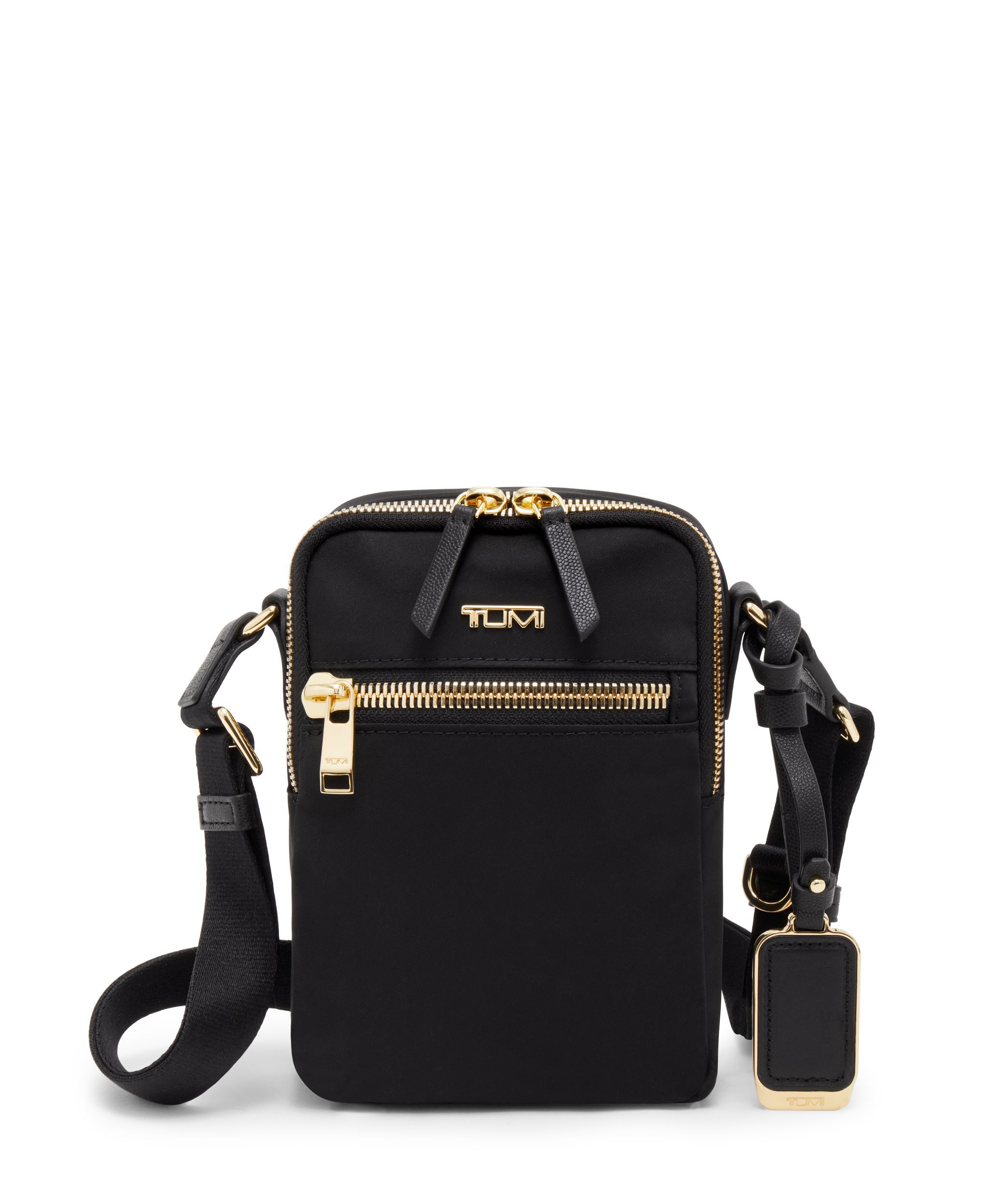 バッグ TUMI VOYGEUR PERSIA CROSSBODY Persia Crossbody in Black/Gold | Voyageur | TUMI Singapore