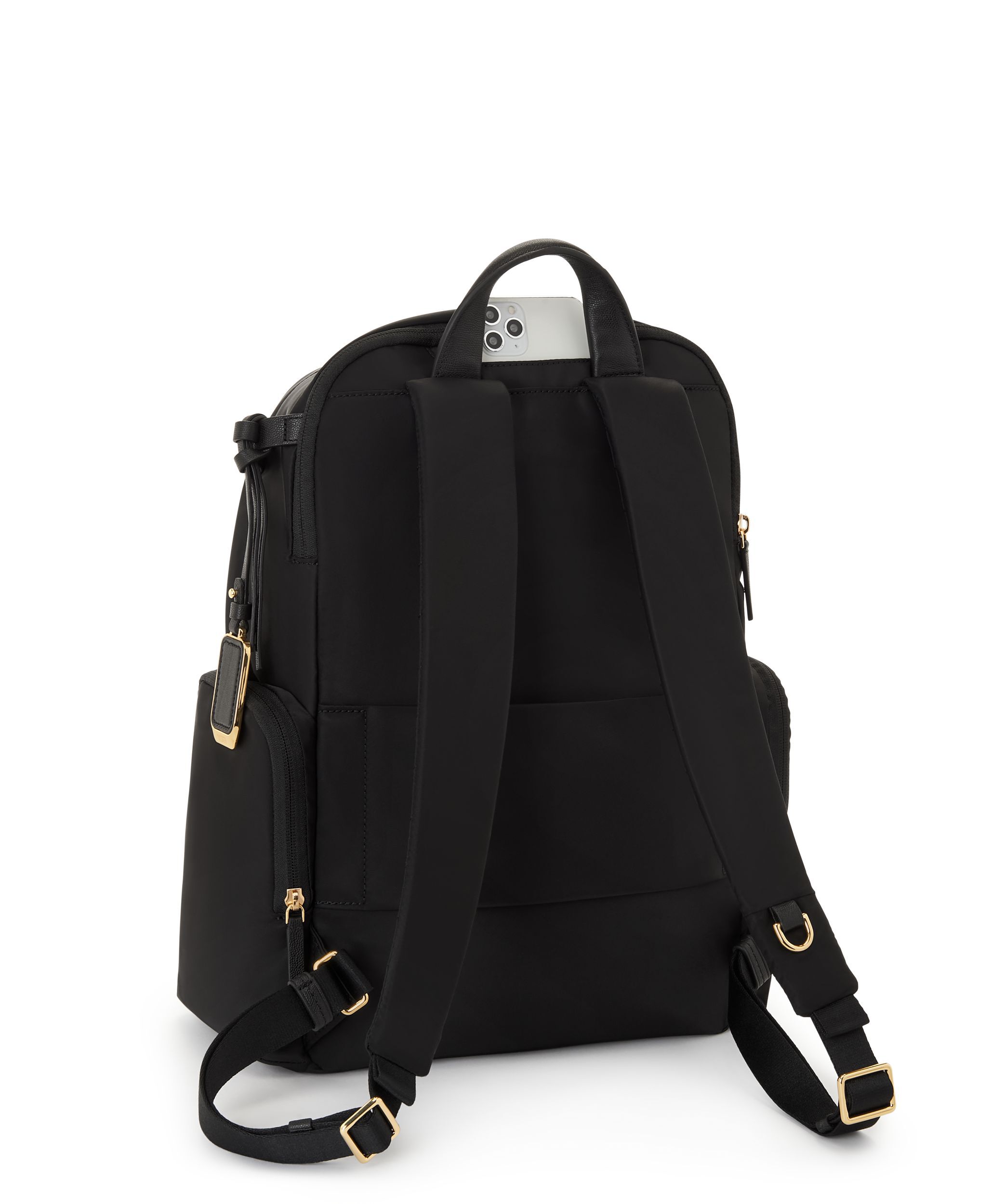 TUMI BACKPACK リュック・バックパック Celina Backpack in Black/Gold | Voyageur | TUMI Singapore