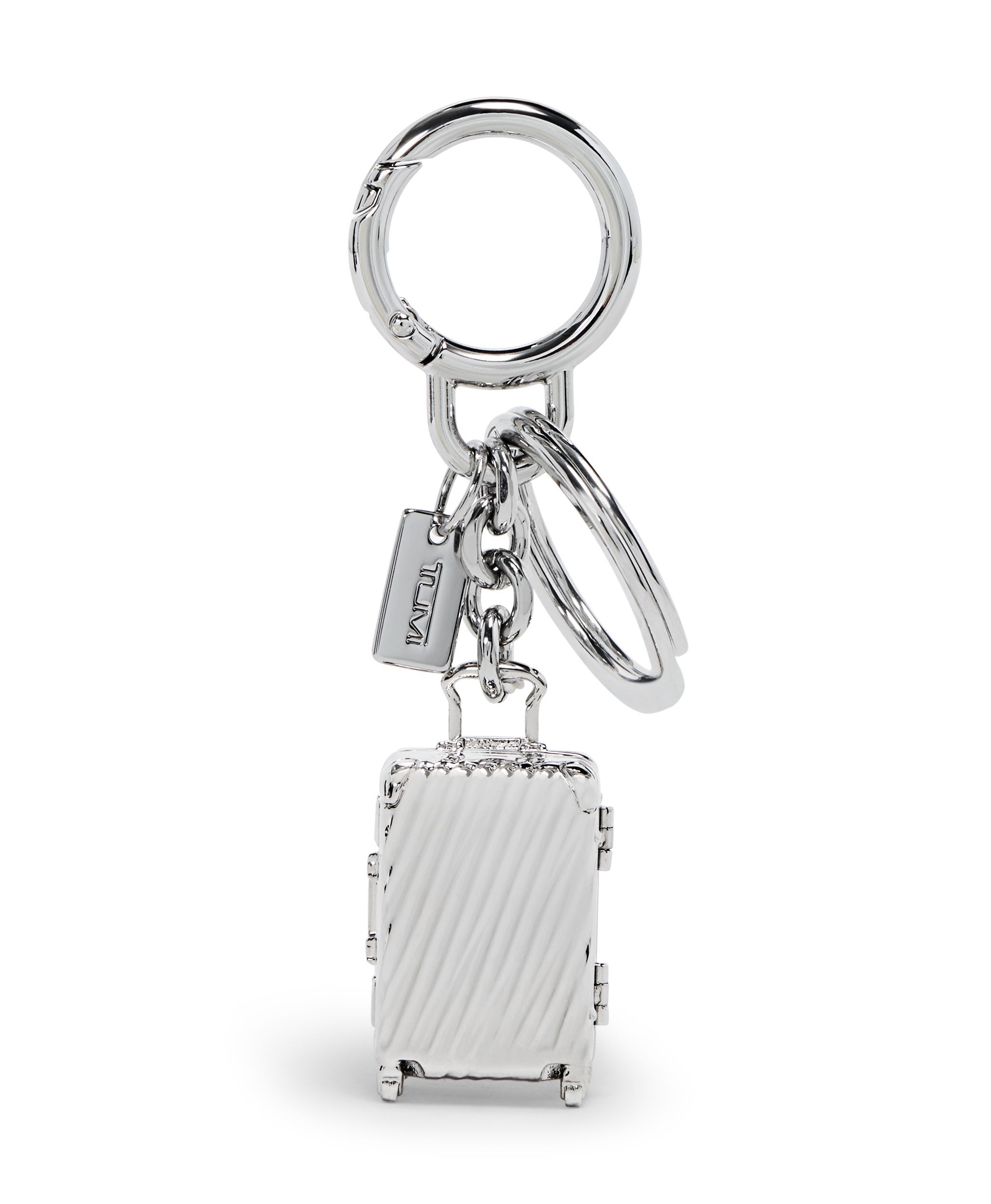 19 Degree Luggage Charm in Silver | Key Fobs | TUMI Singapore