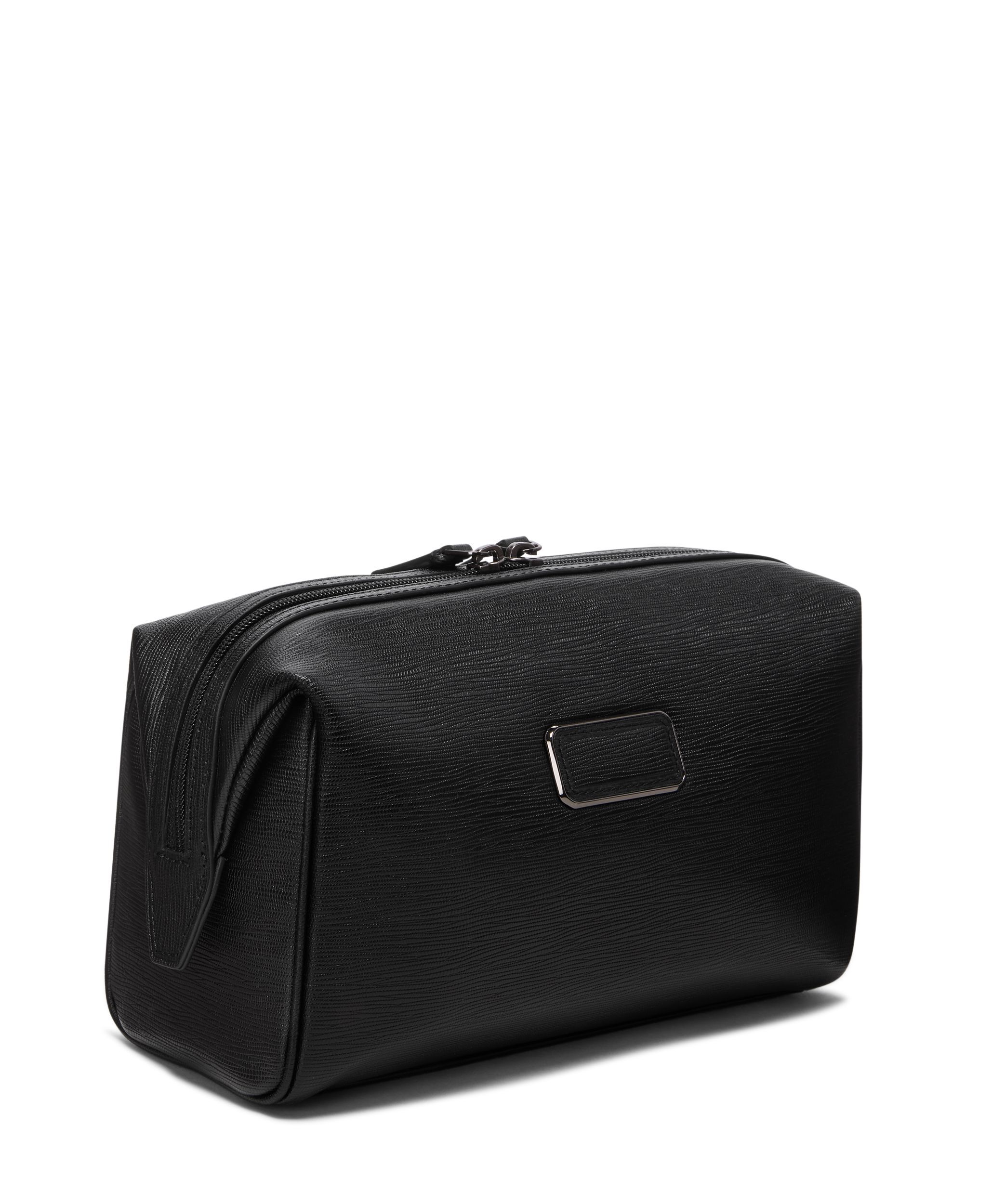 Framed Travel Kit in Black Embossed | Tumi Travel Access. | TUMI