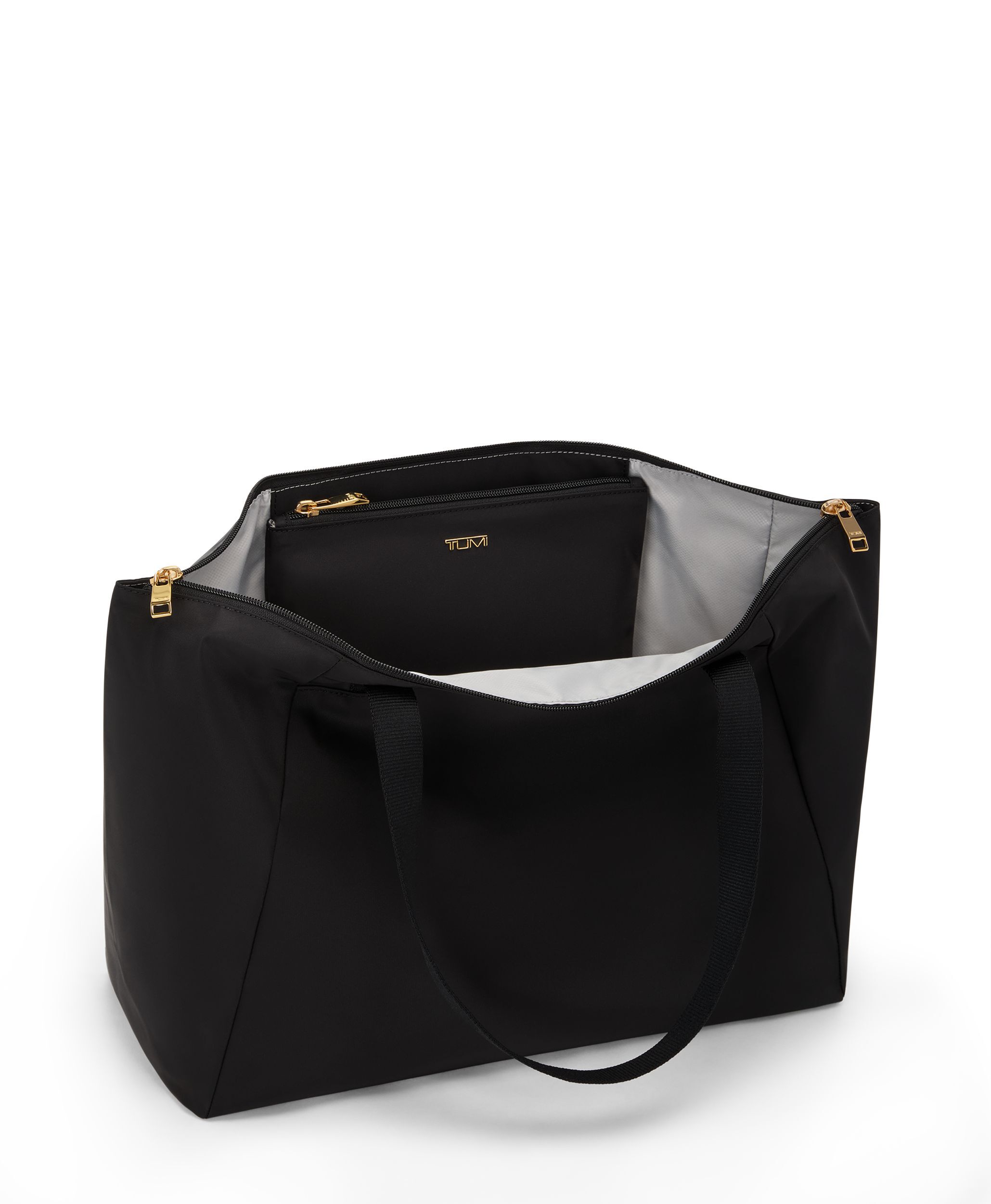 Just In Case Medium Tote in Black/Gold | Voyageur | TUMI Singapore