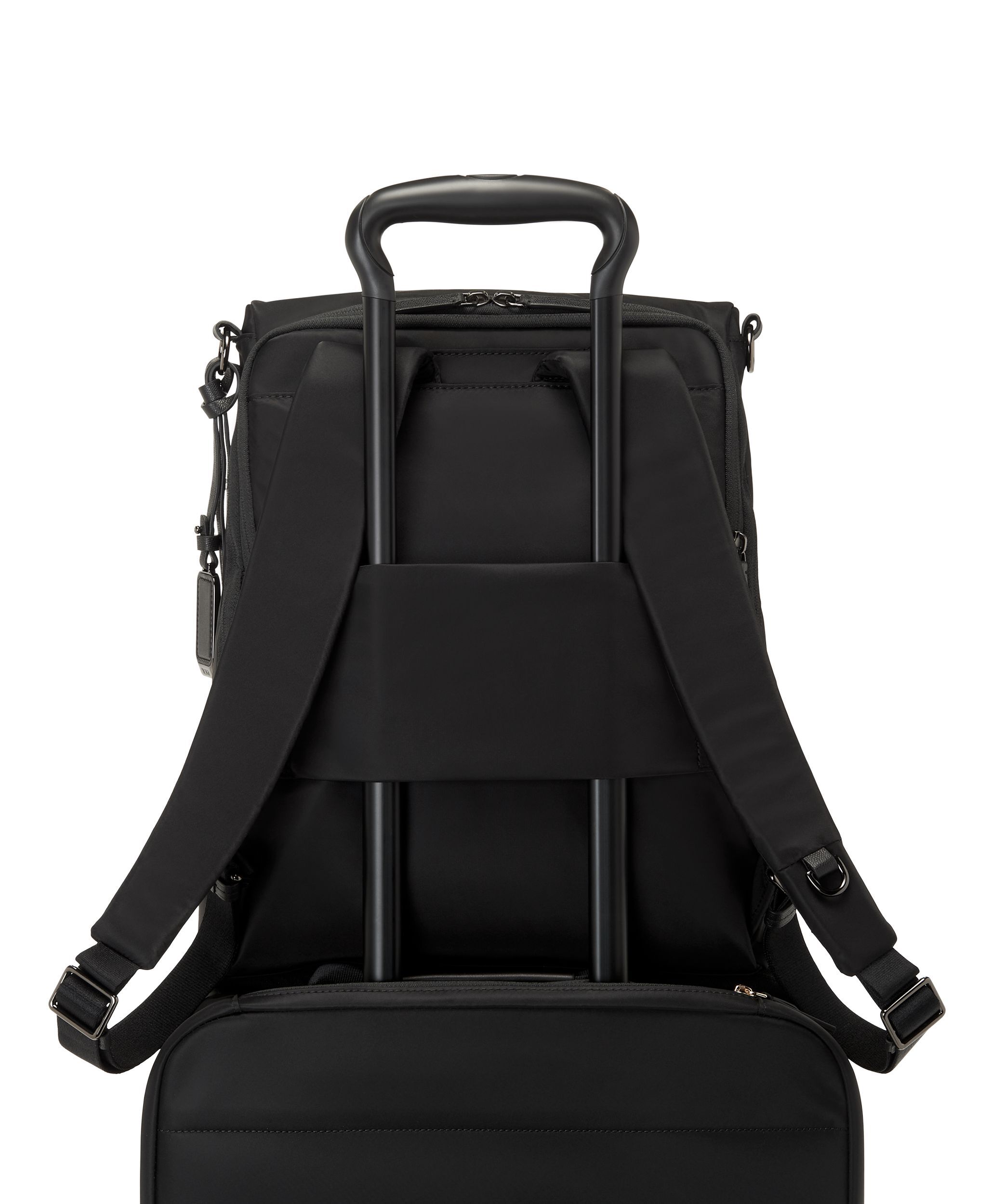 Leigh Backpack/Tote in Black/Gunmetal | Voyageur | TUMI Singapore