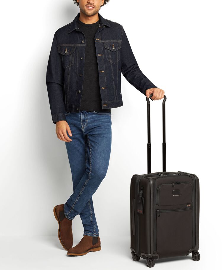 TUMI ALPHA Continental Dual Access 4 Wheeled Carry-On  hi-res | TUMI
