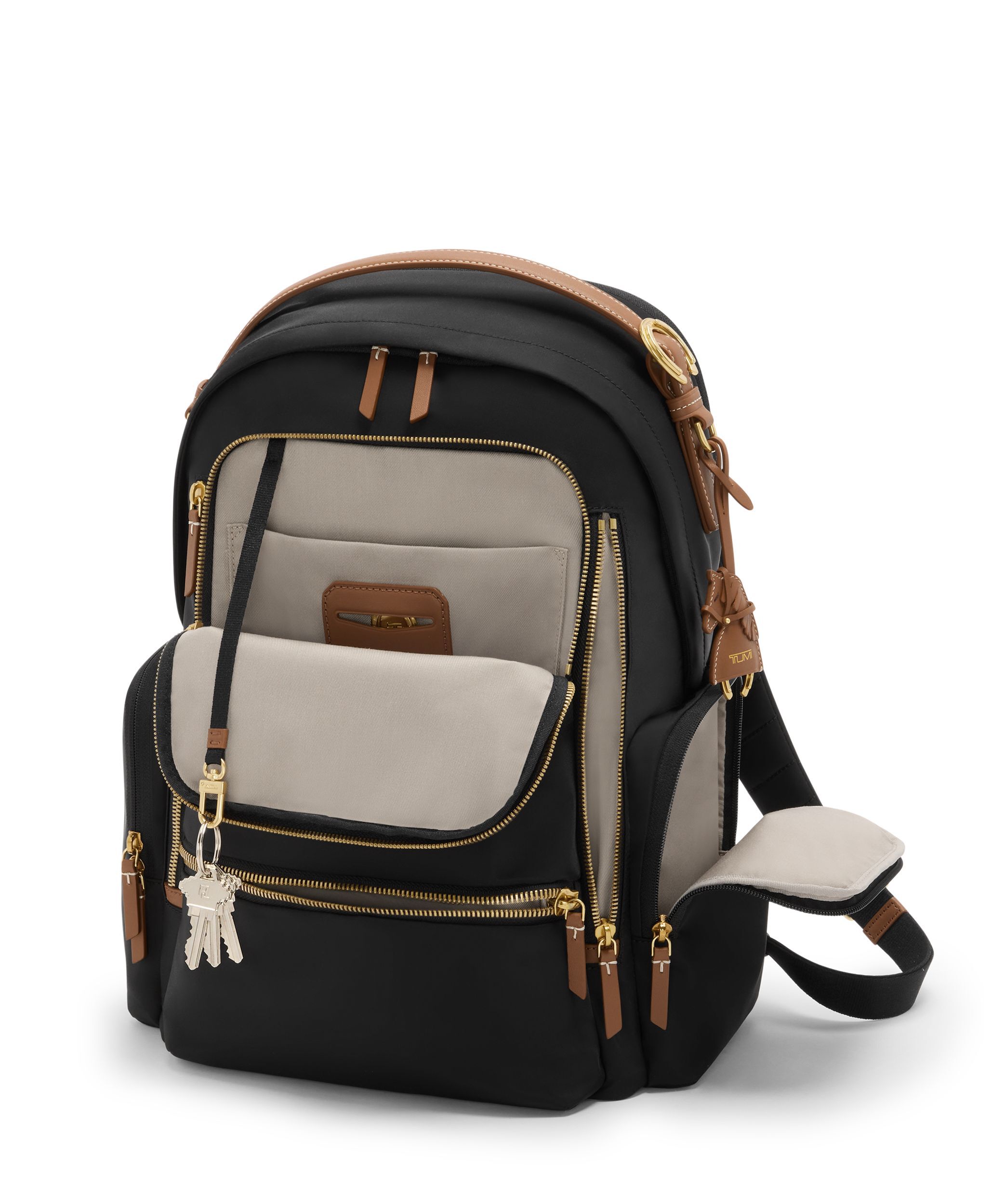 Celina Backpack in Black/Bridle | Voyageur | TUMI Singapore