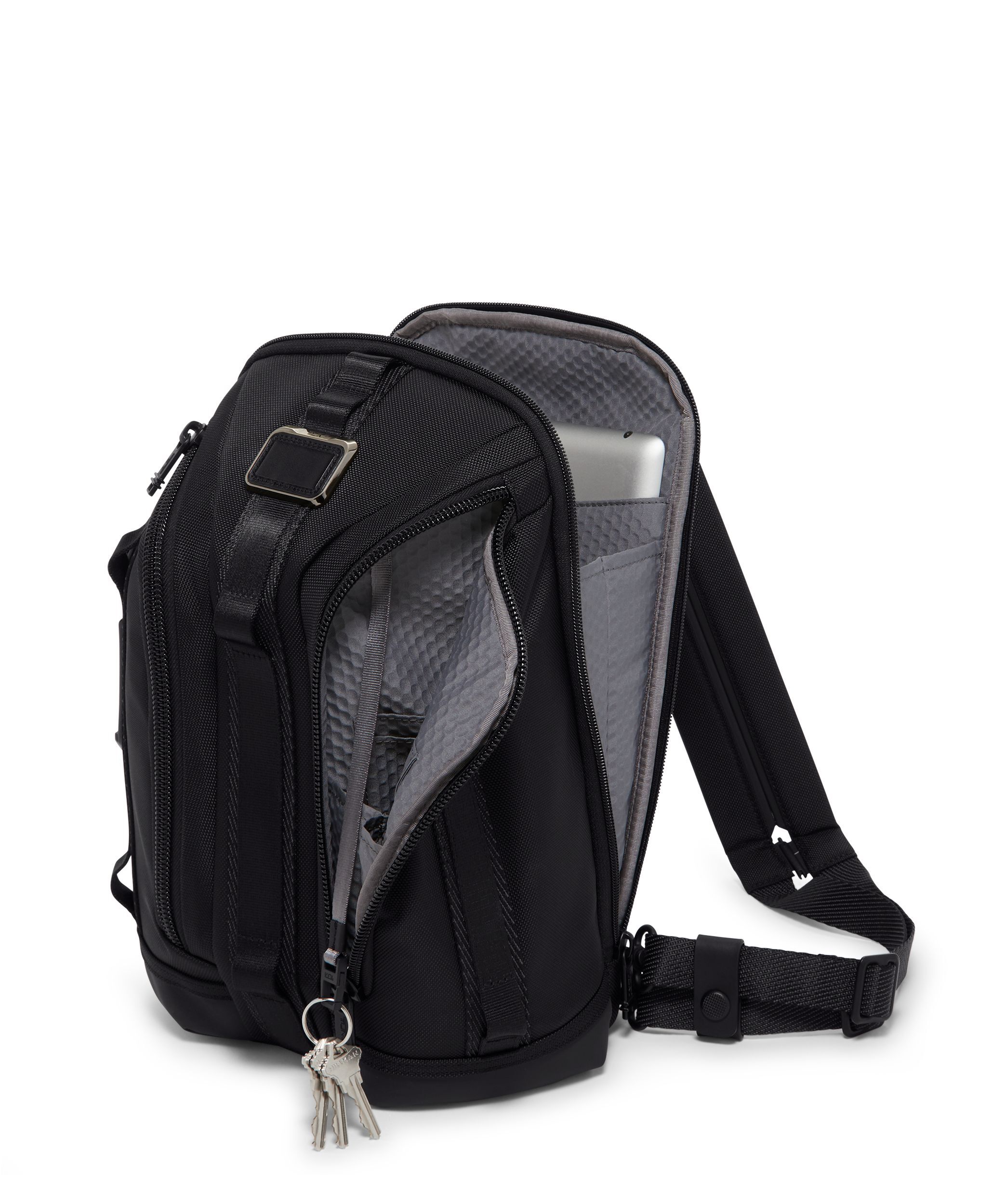 Knight Sling in Black | Alpha Bravo | TUMI Singapore