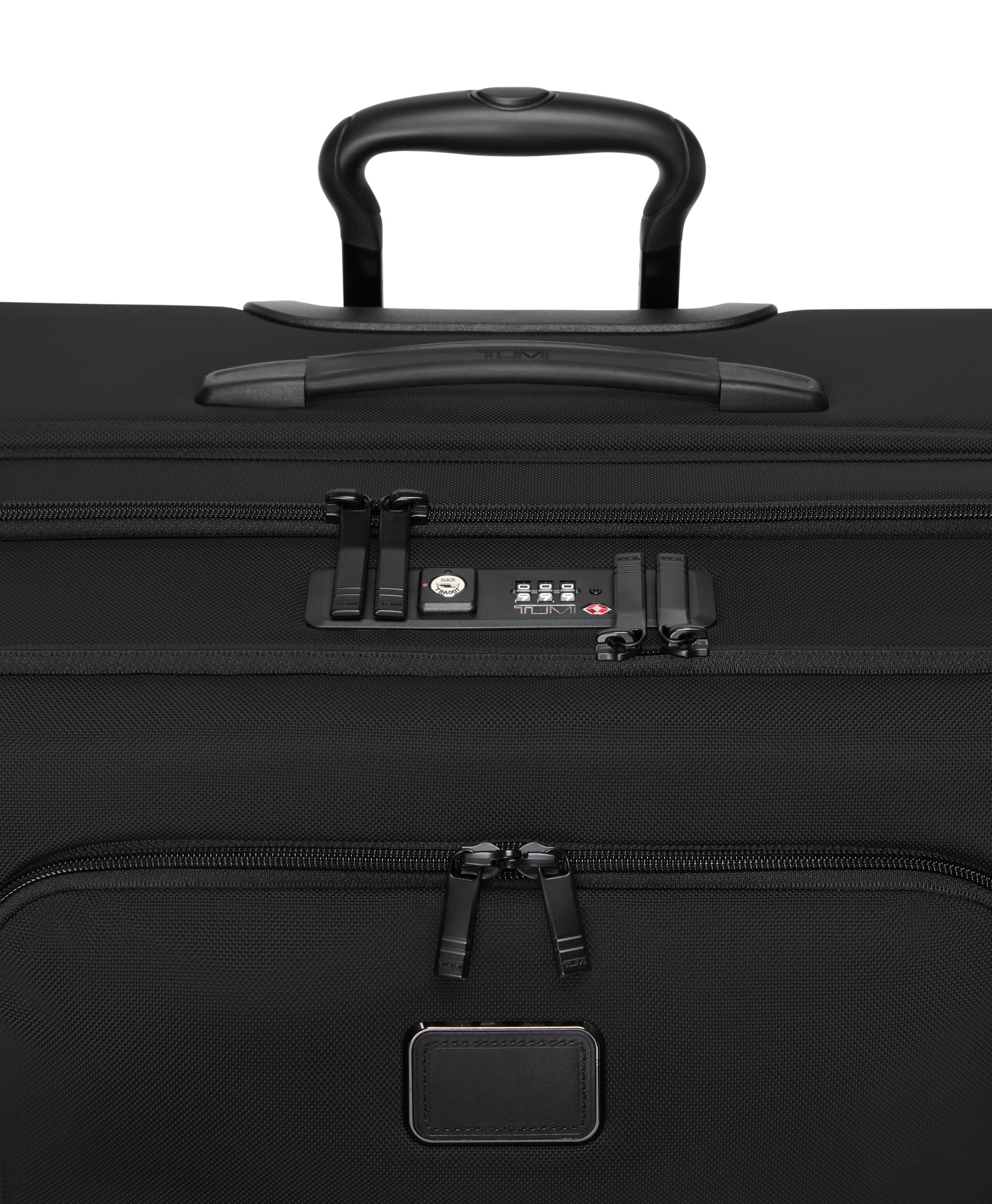 X-Large Dual Access Expandable Checked in Black | Tumi Alpha