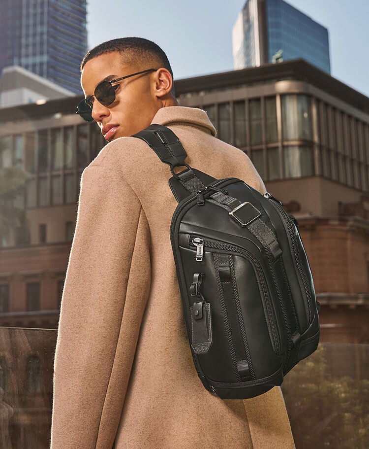 Knight Sling in Black | Alpha Bravo | TUMI Singapore