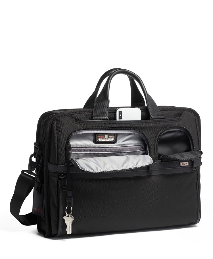 TUMI ALPHA Compact Large Laptop Brief  hi-res | TUMI