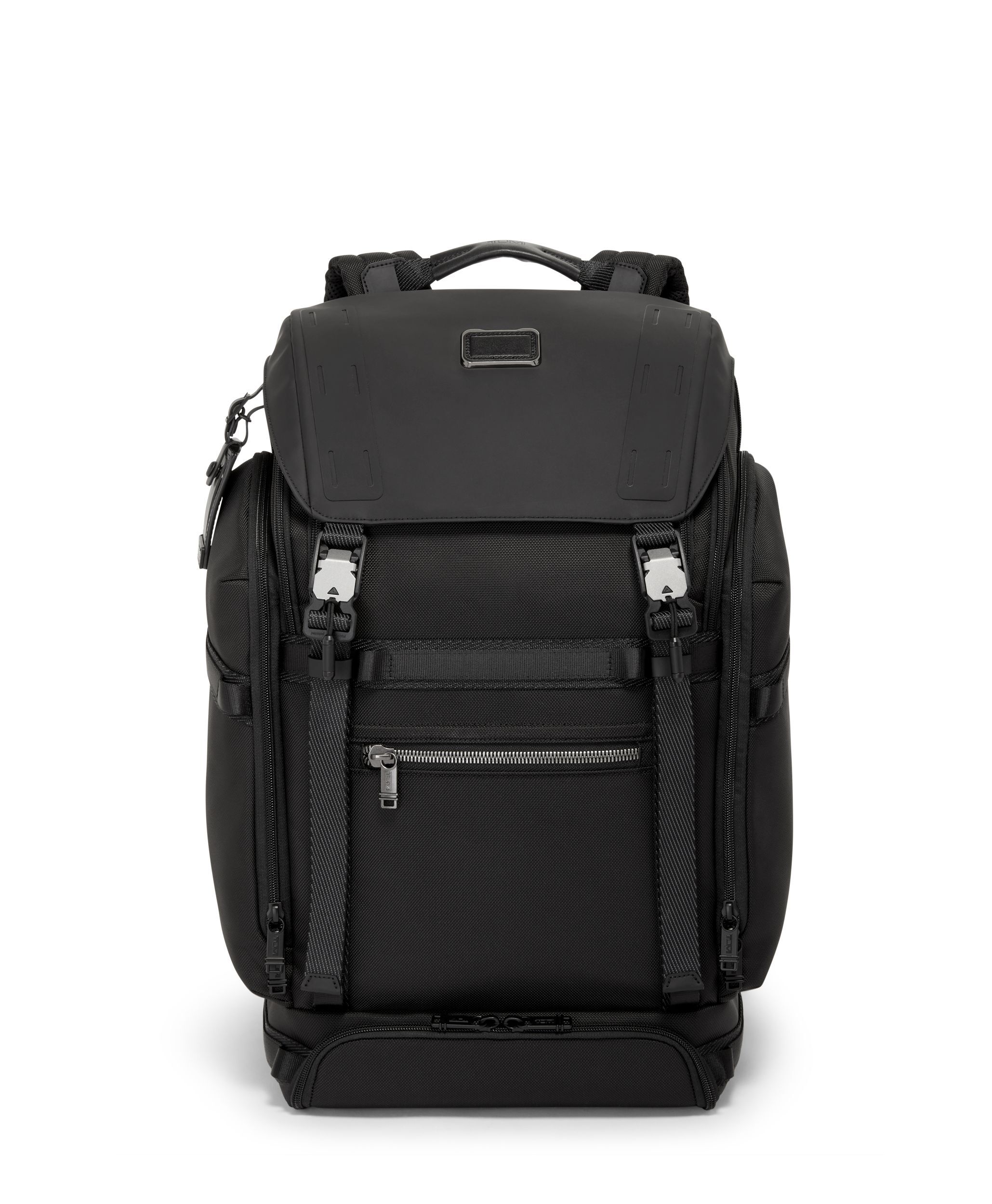 Expedition Flap Backpack in Black | Alpha Bravo | TUMI Singapore