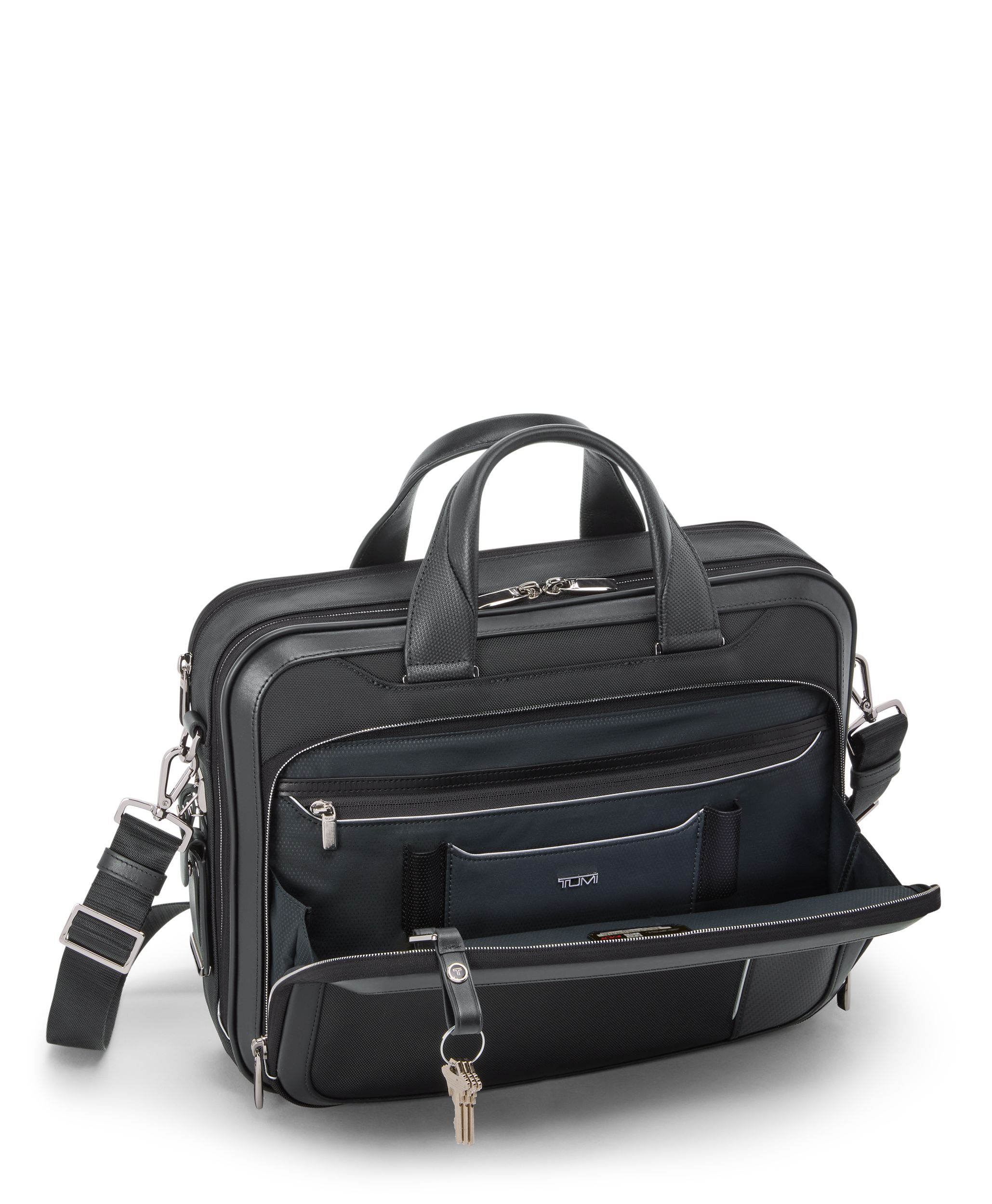 Sadler Large Brief in Black | Arrive' | TUMI Singapore