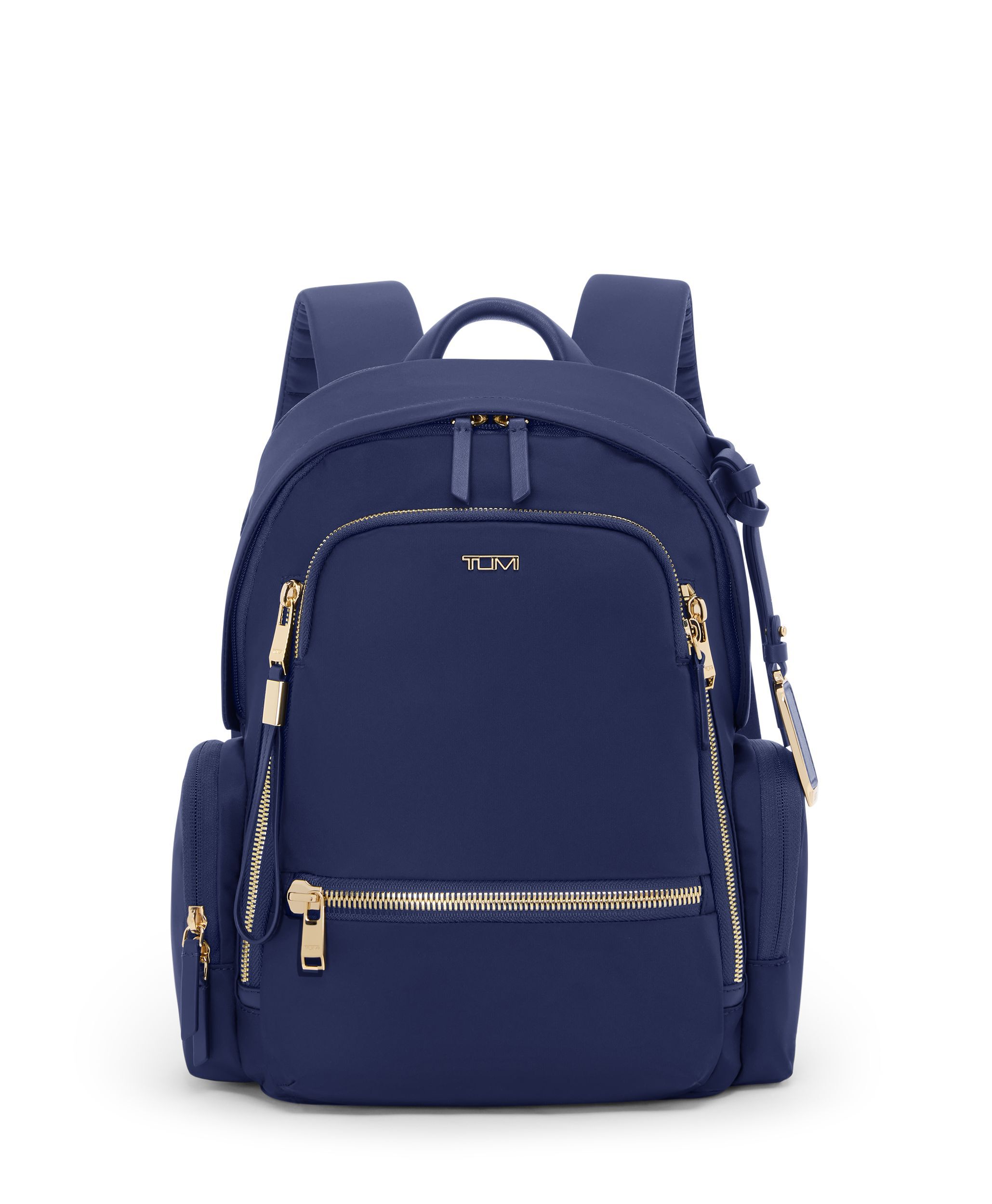 Celina Medium Backpack in Indigo/Light Gold | Voyageur | TUMI
