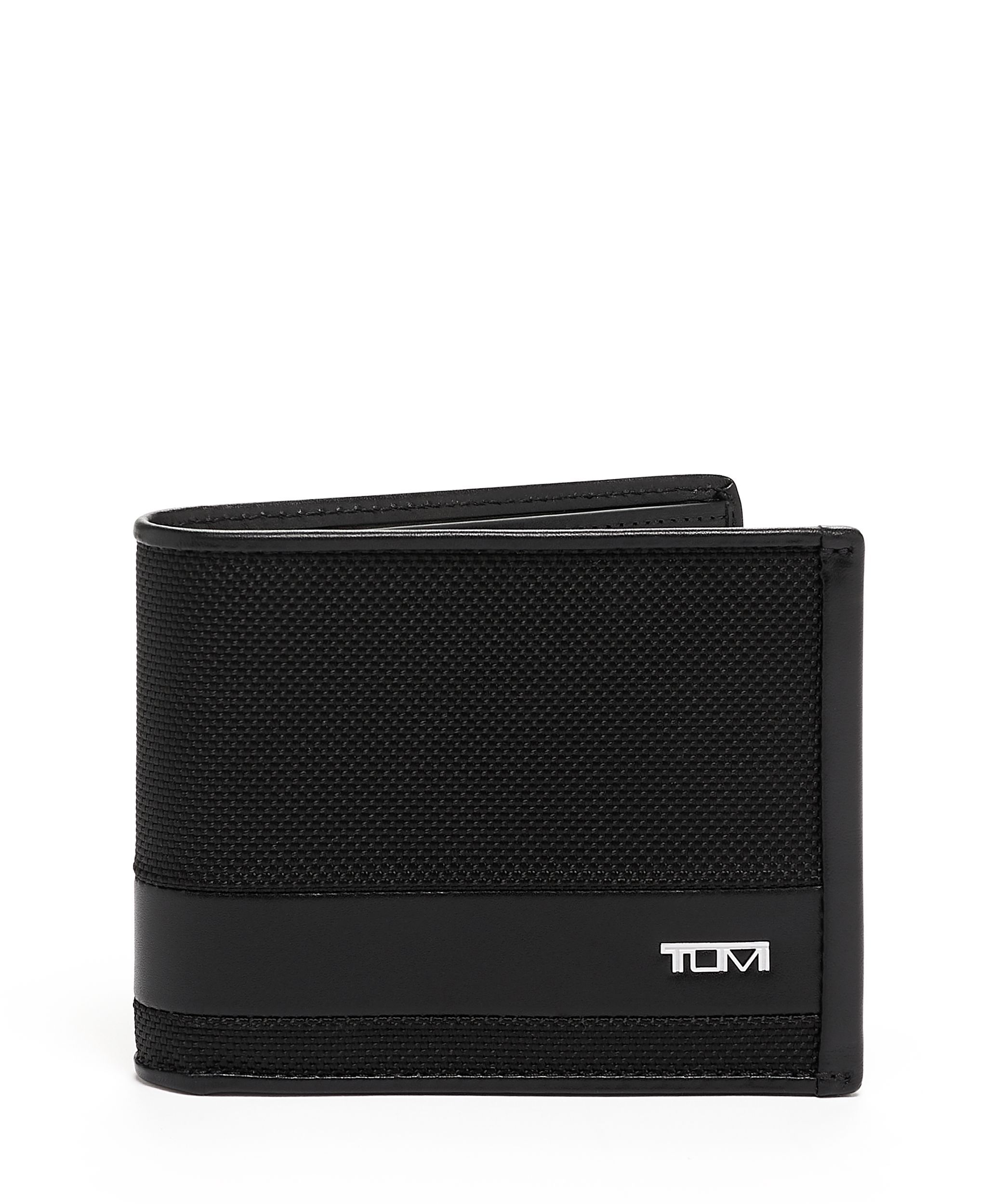 Global Double Billfold in Black | Alpha | TUMI Singapore