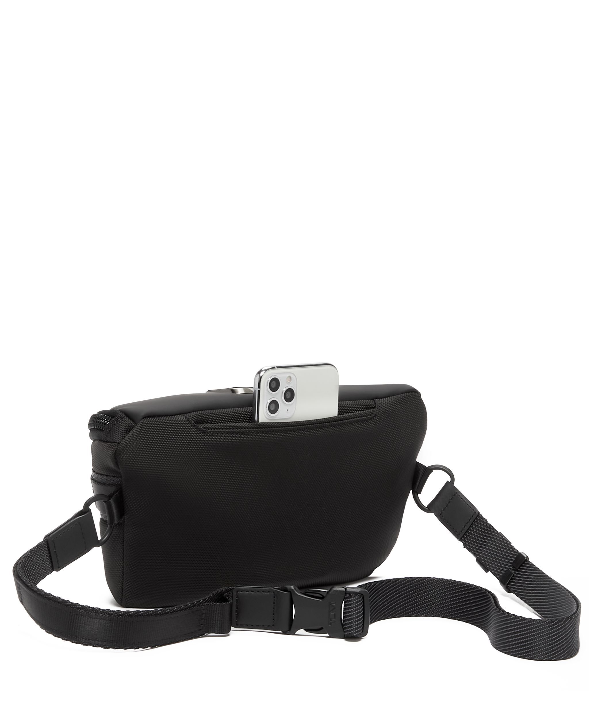 Classified Waist Pack in Black | Alpha Bravo | TUMI Singapore