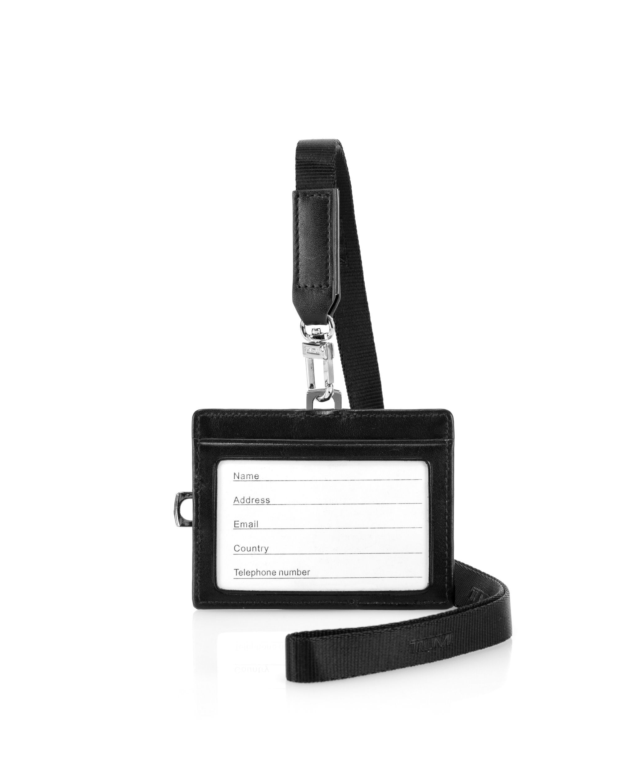 Tumi id deals badge holder
