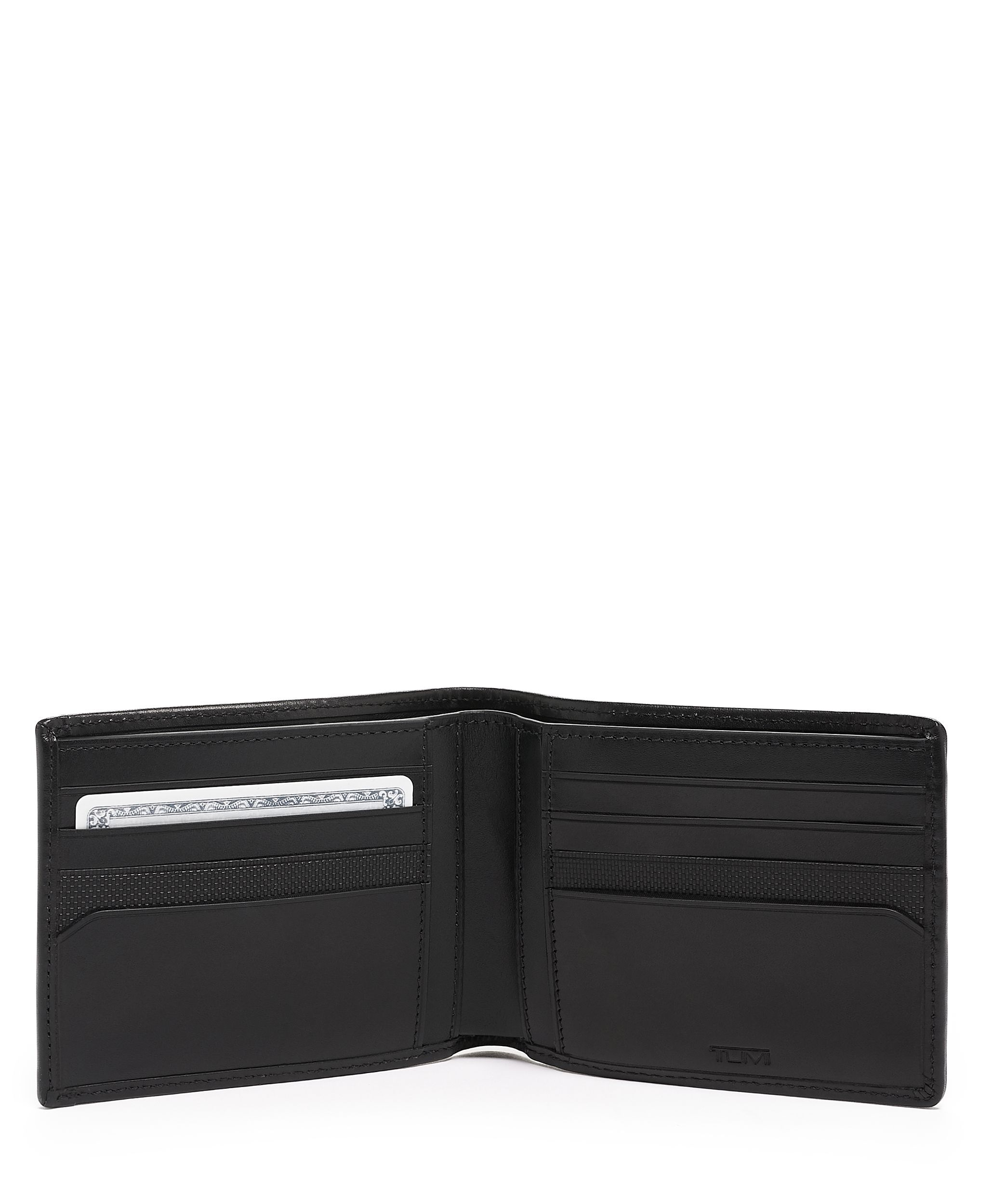 Global Double Billfold in Black | Alpha | TUMI Singapore