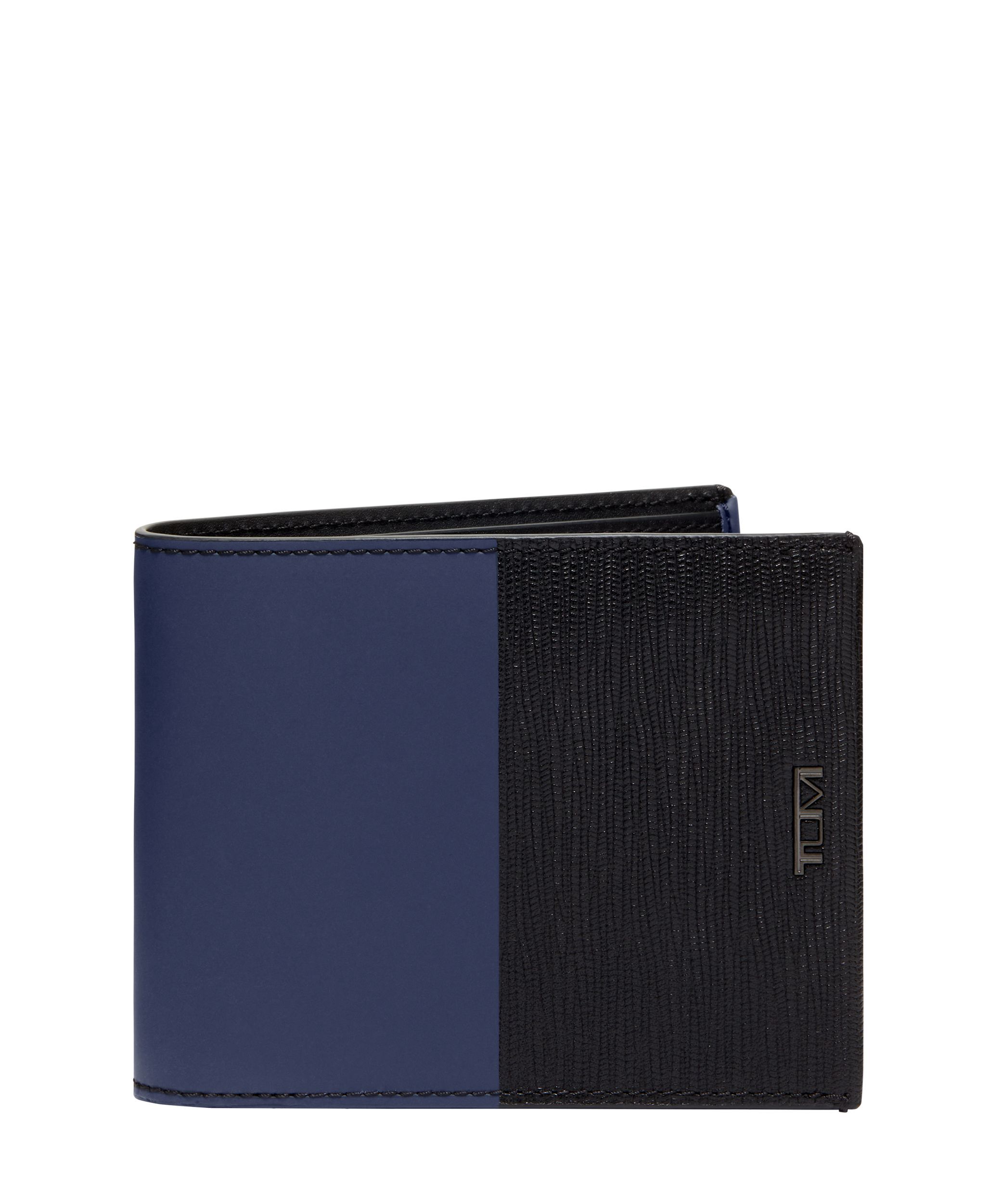Global Double Billfold in Navy/Black | Nassau | TUMI Singapore
