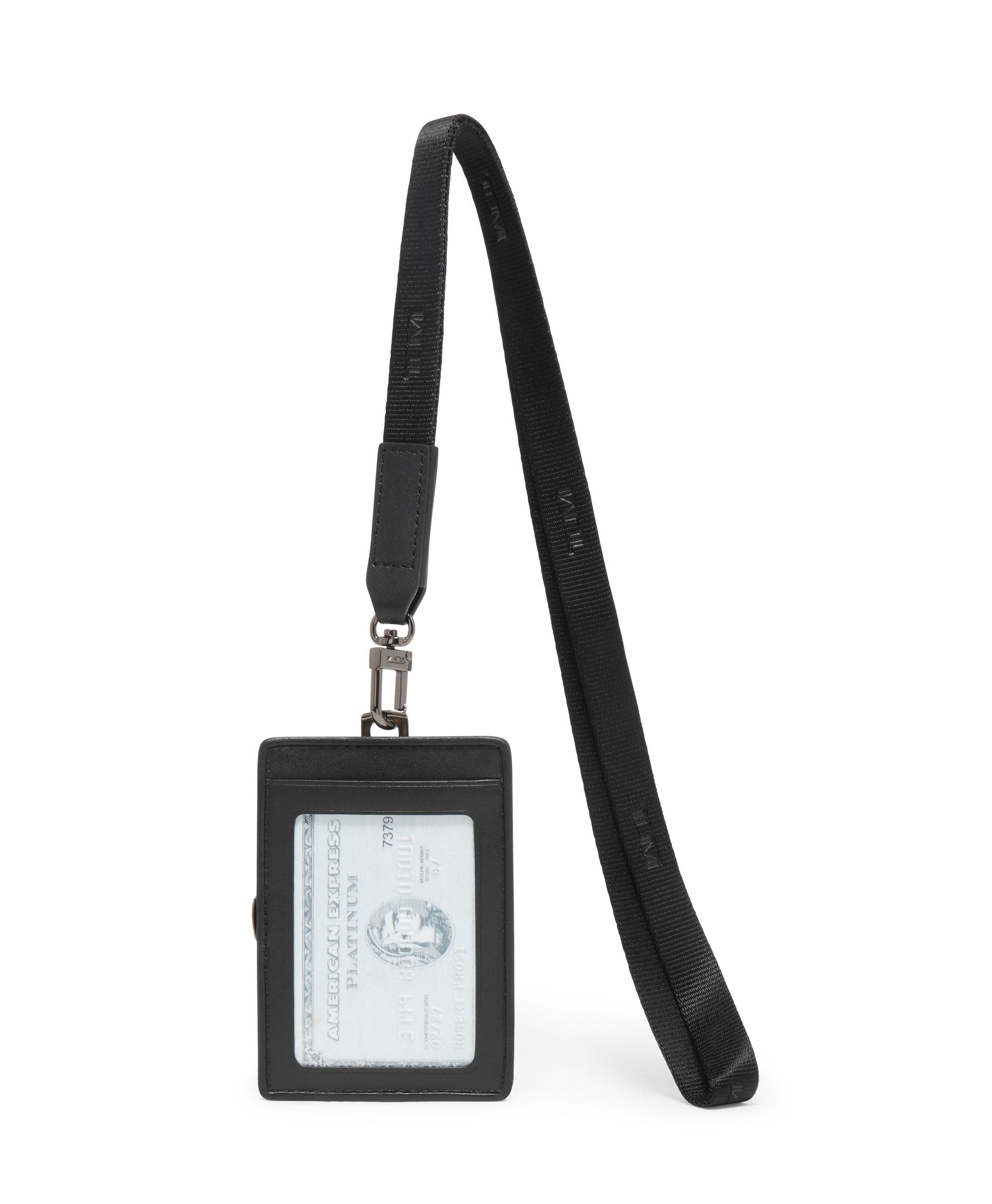Id Card Lanyard in Reflective Tumi Jacquard Alpha Slg TUMI Singapore