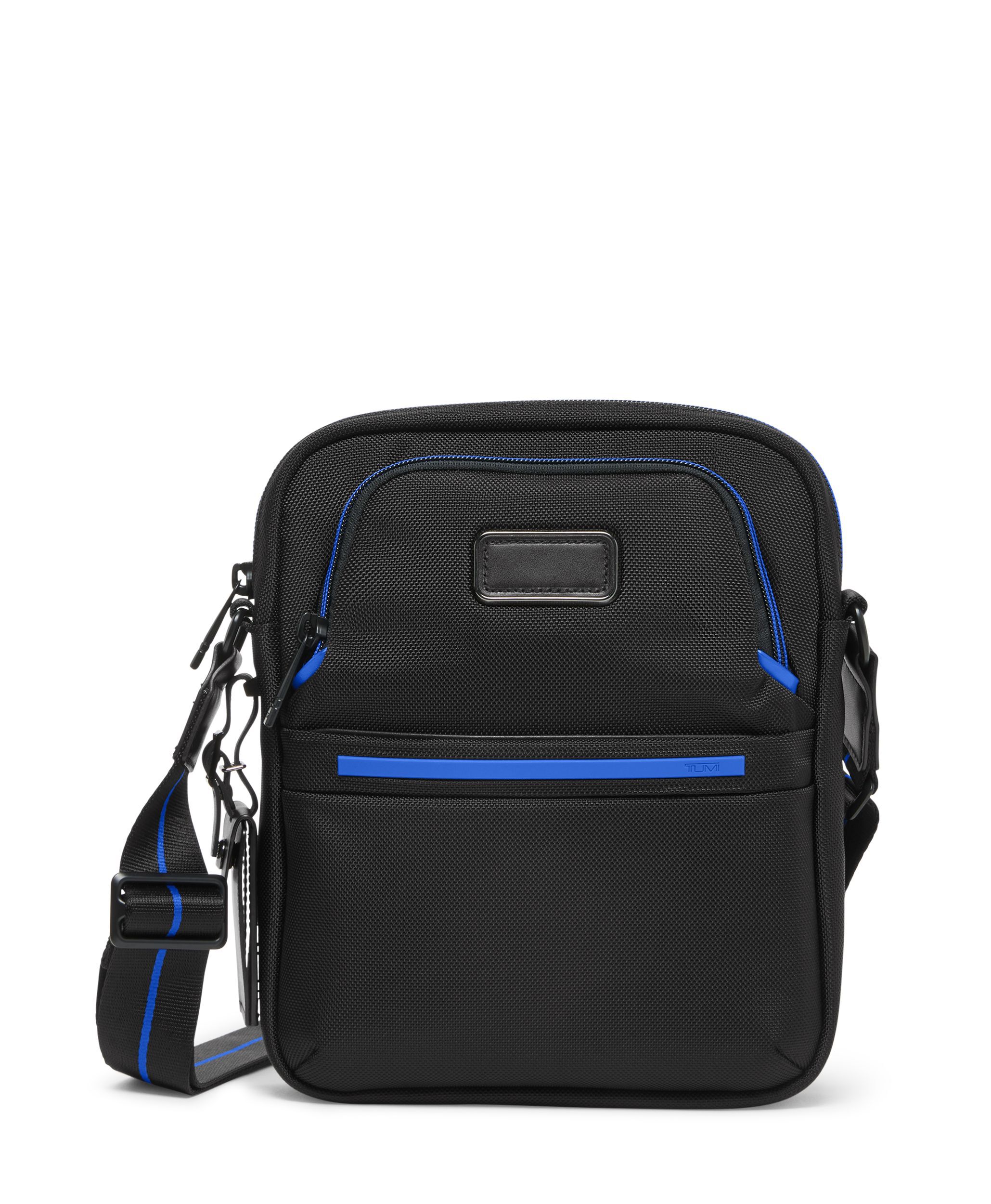 Medium Crossbody in Black/Ultra Blue | Tumi Alpha | TUMI Singapore