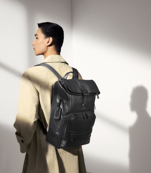TUMI HARRISON Osborn Roll Top Backpack  lifestyle | TUMI
