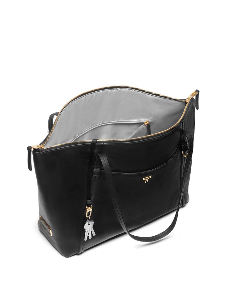 VOYAGEUR Leather Q Tote  hi-res | TUMI