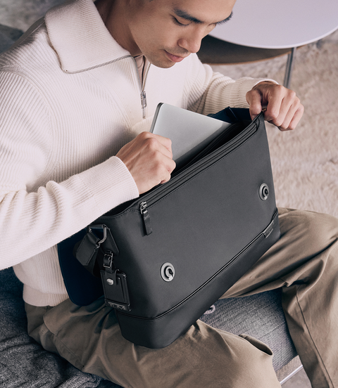 TUMI HARRISON Midland Messenger  lifestyle | TUMI