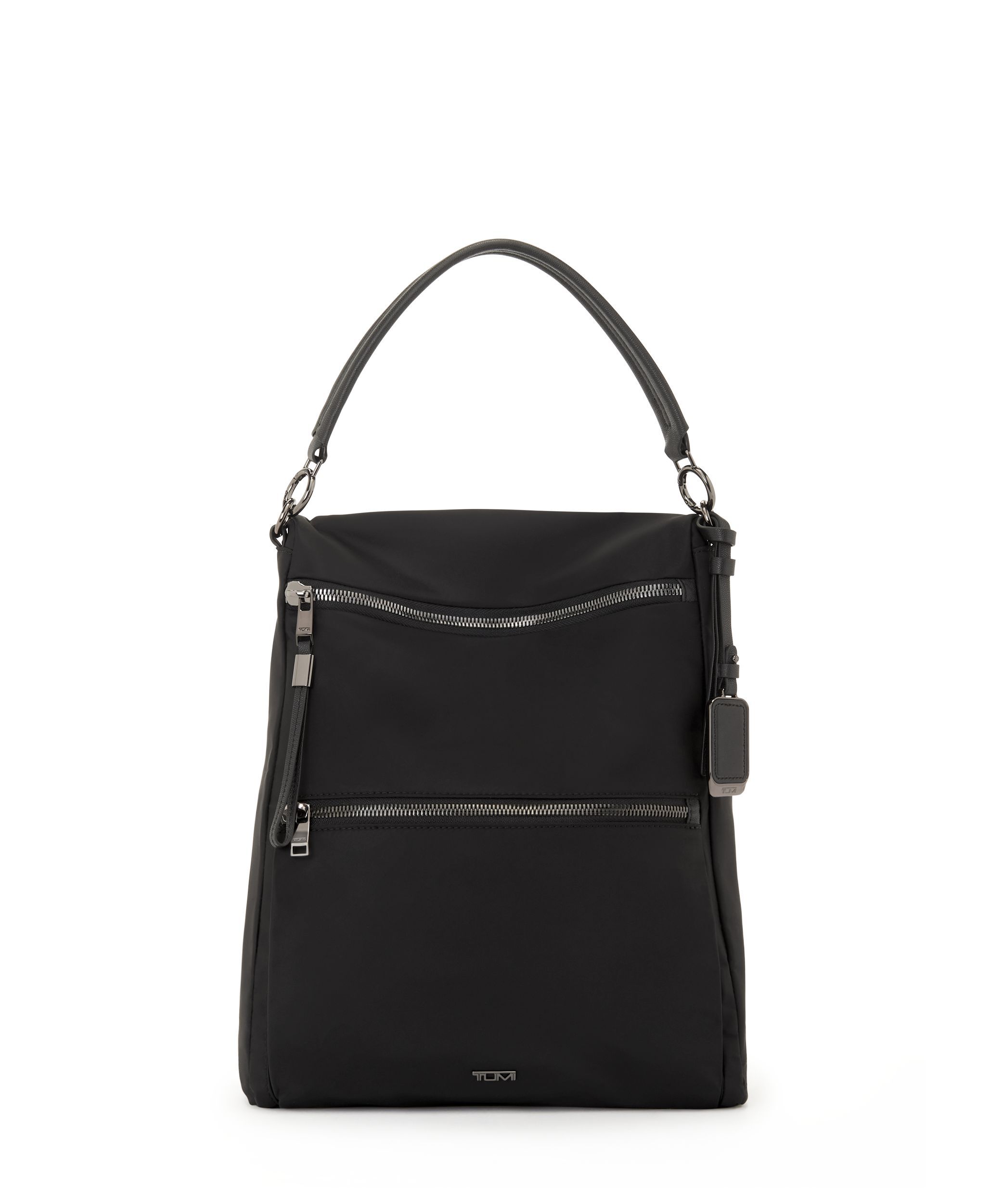 Leigh Backpack/Tote in Black/Gunmetal | Voyageur | TUMI Singapore
