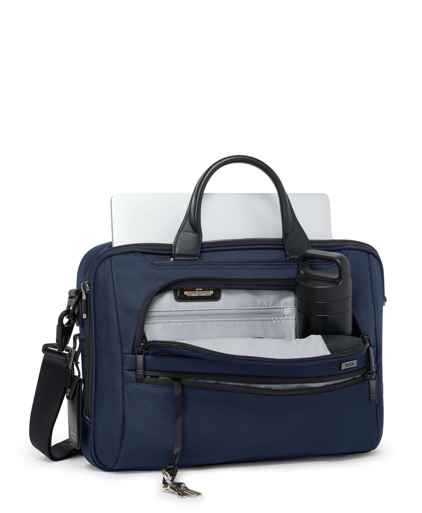 TUMI ALPHA Medium 15" Briefcase  hi-res | TUMI