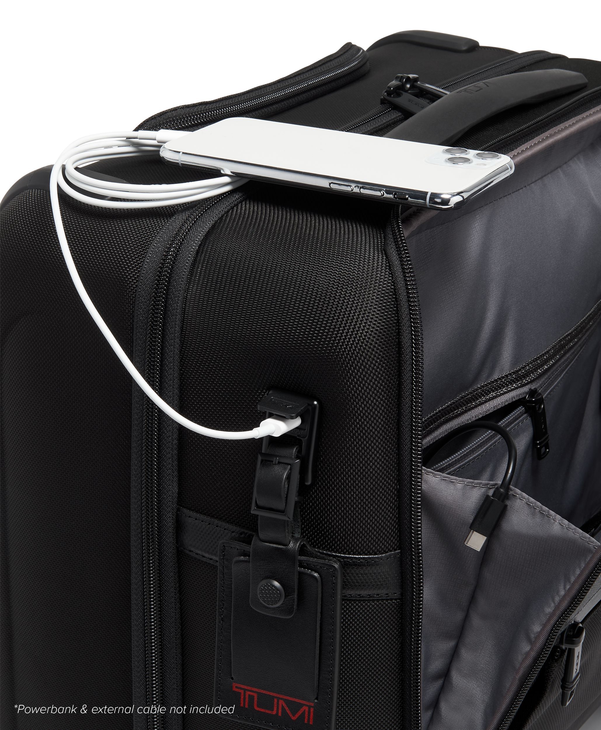 Compact 4 Wheeled Brief in Black | Tumi Alpha | TUMI Singapore