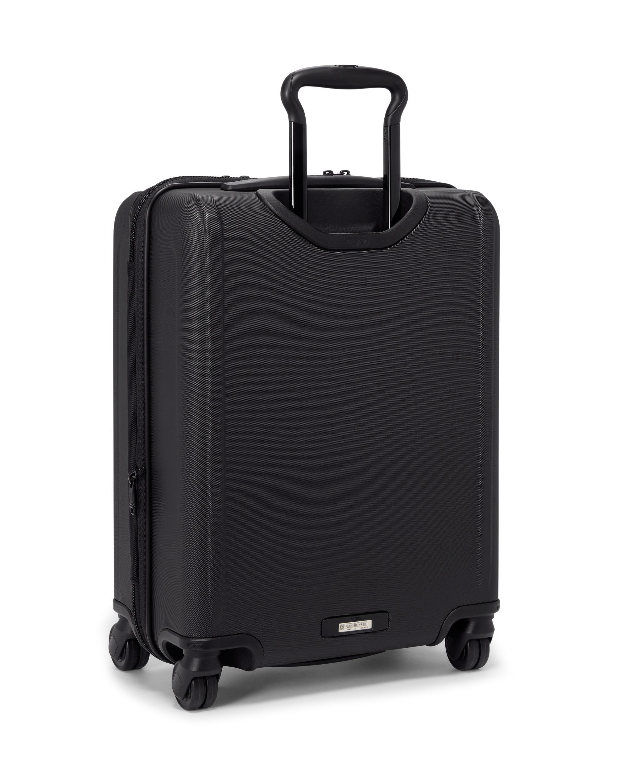 Continental Dual Access 4 Wheeled Carry On in Black | Alpha Hybrid