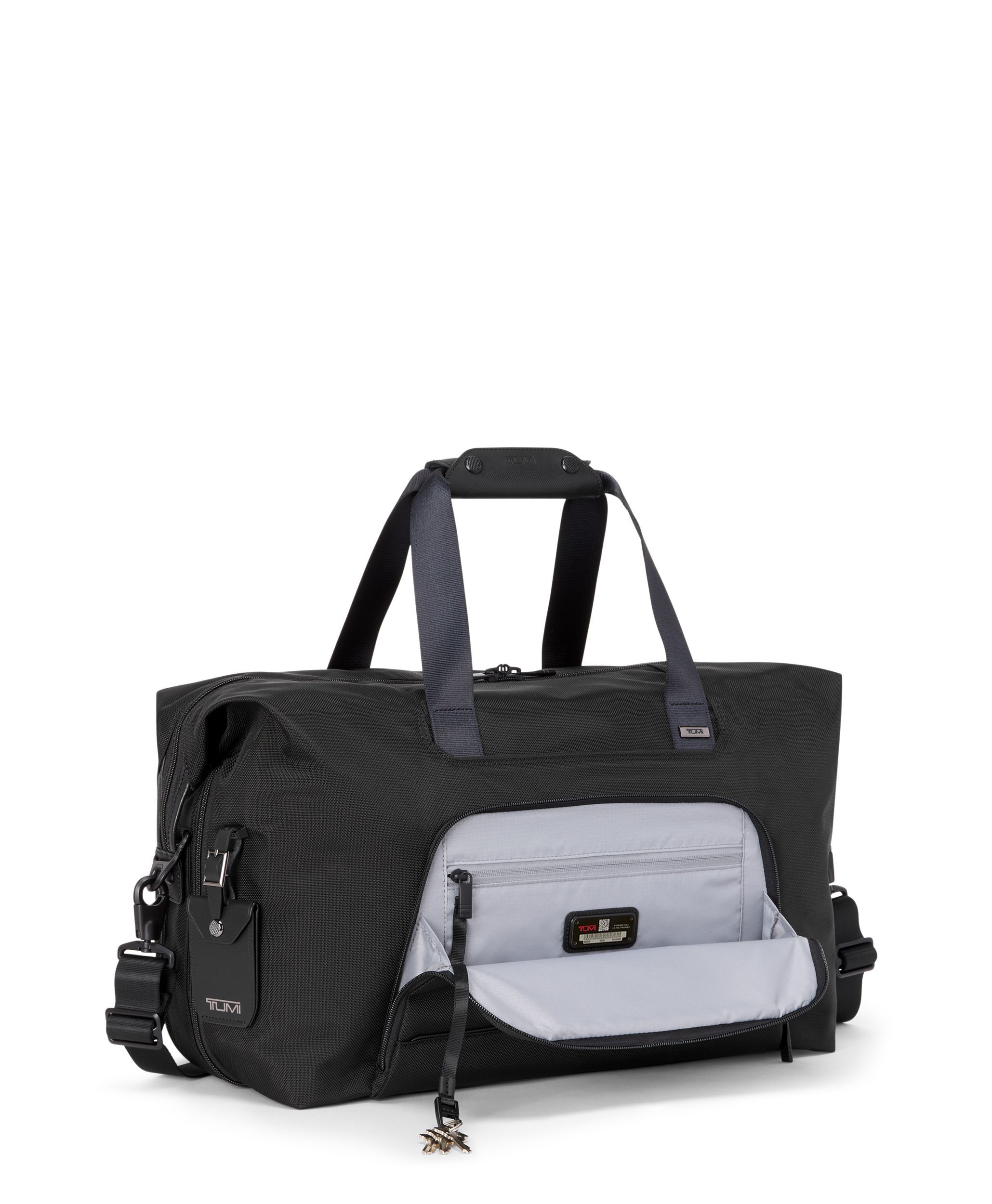 Double Expansion Duffel in Black | Tumi Alpha | TUMI Singapore