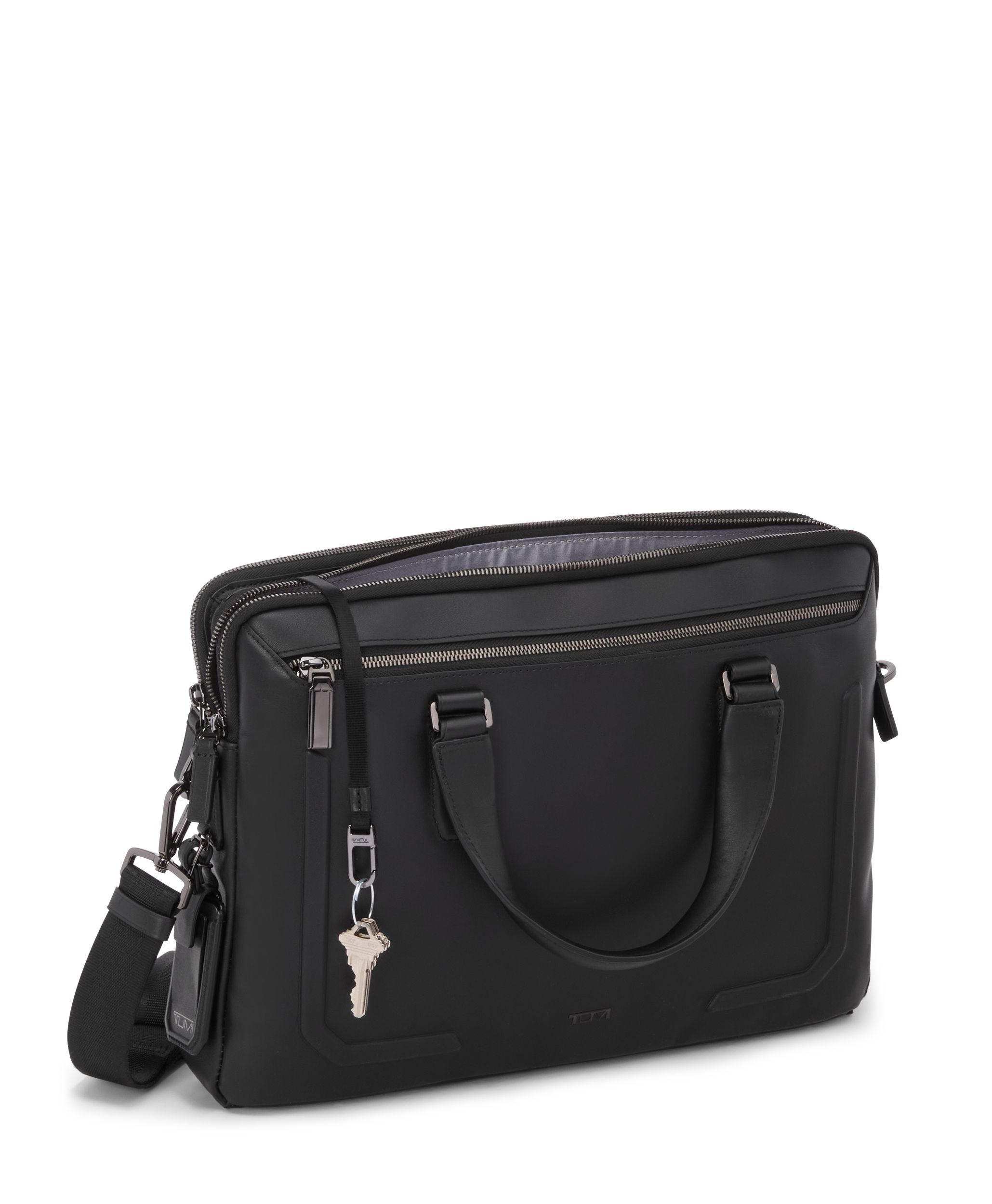 Sycamore Slim Brief in Black Bombe | Tumi Harrison | TUMI