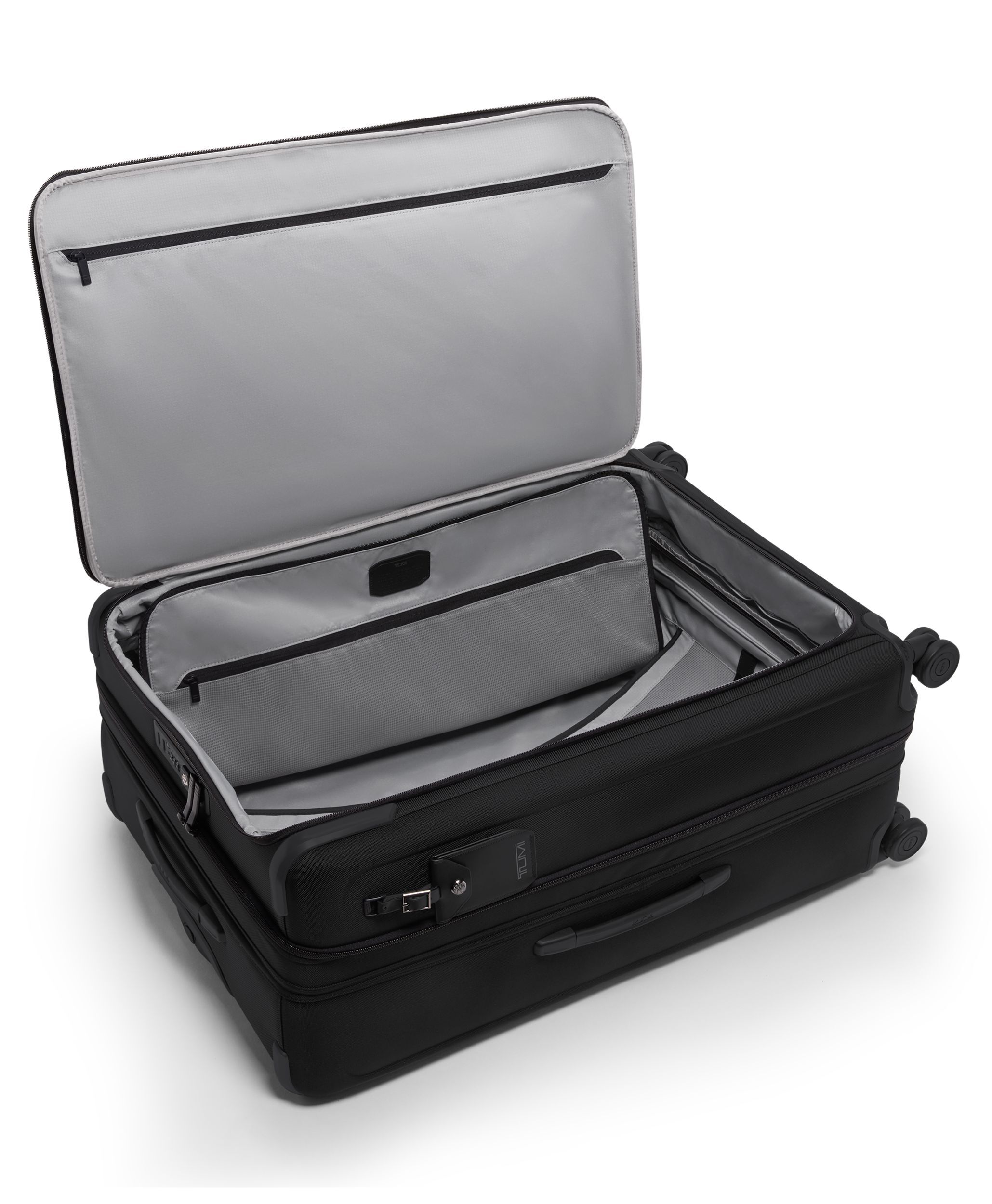 X-Large Dual Access Expandable Checked in Black | Tumi Alpha