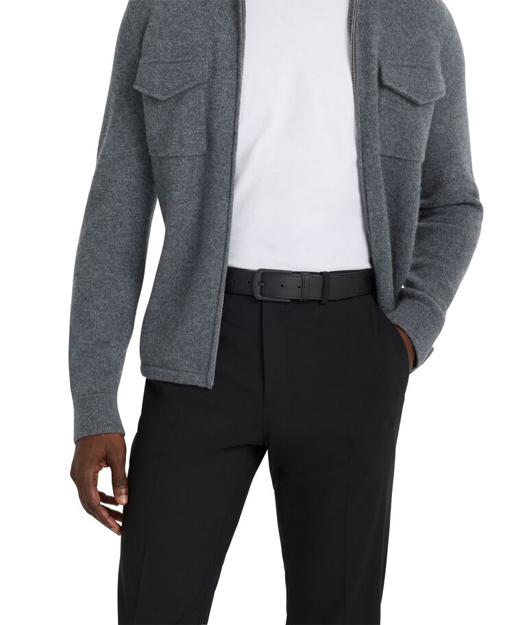 TUMI BELTS Rounded Rectangle Leather Belt 35mm OS44  hi-res | TUMI