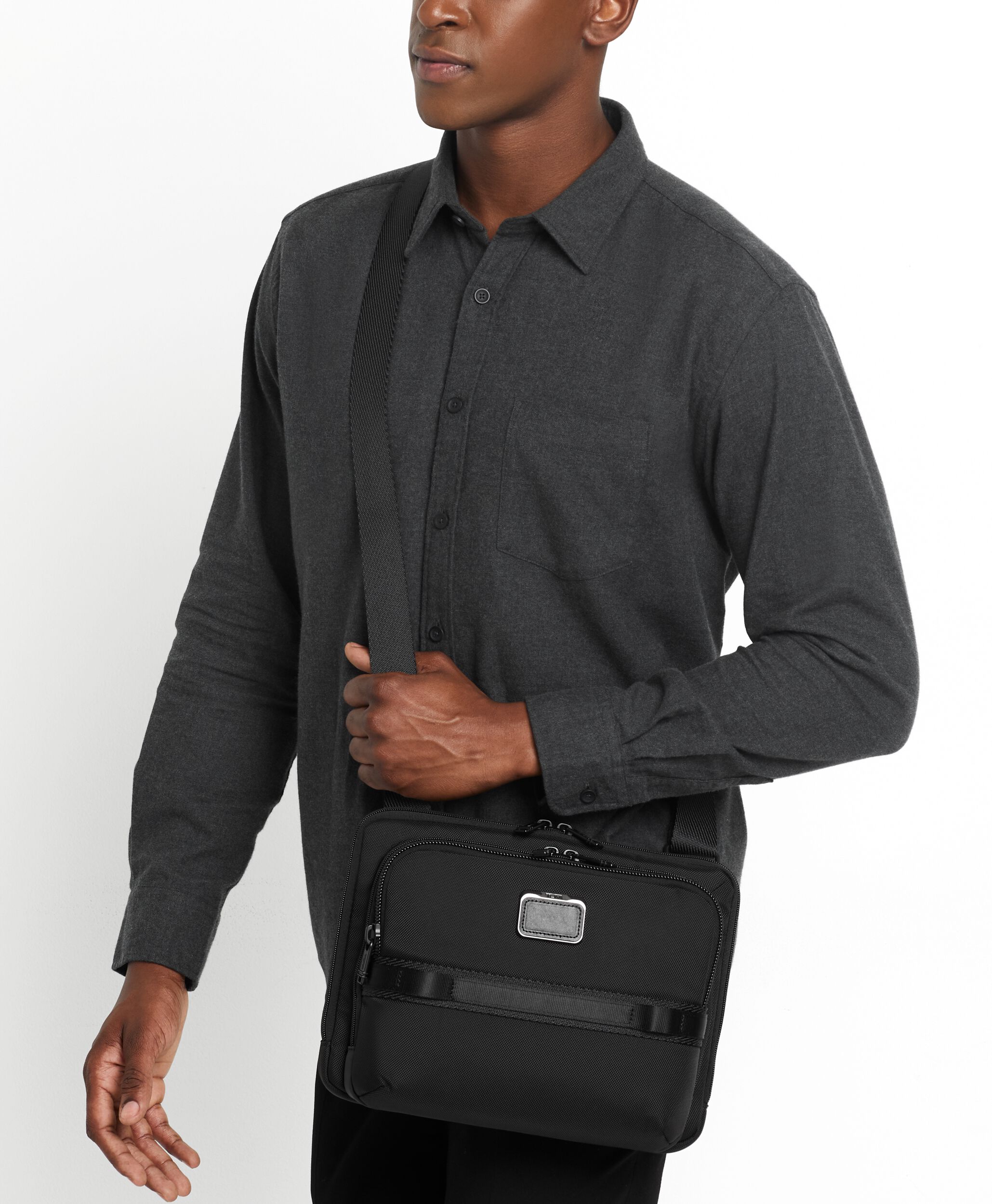 Tumi leather crossbody hot sale