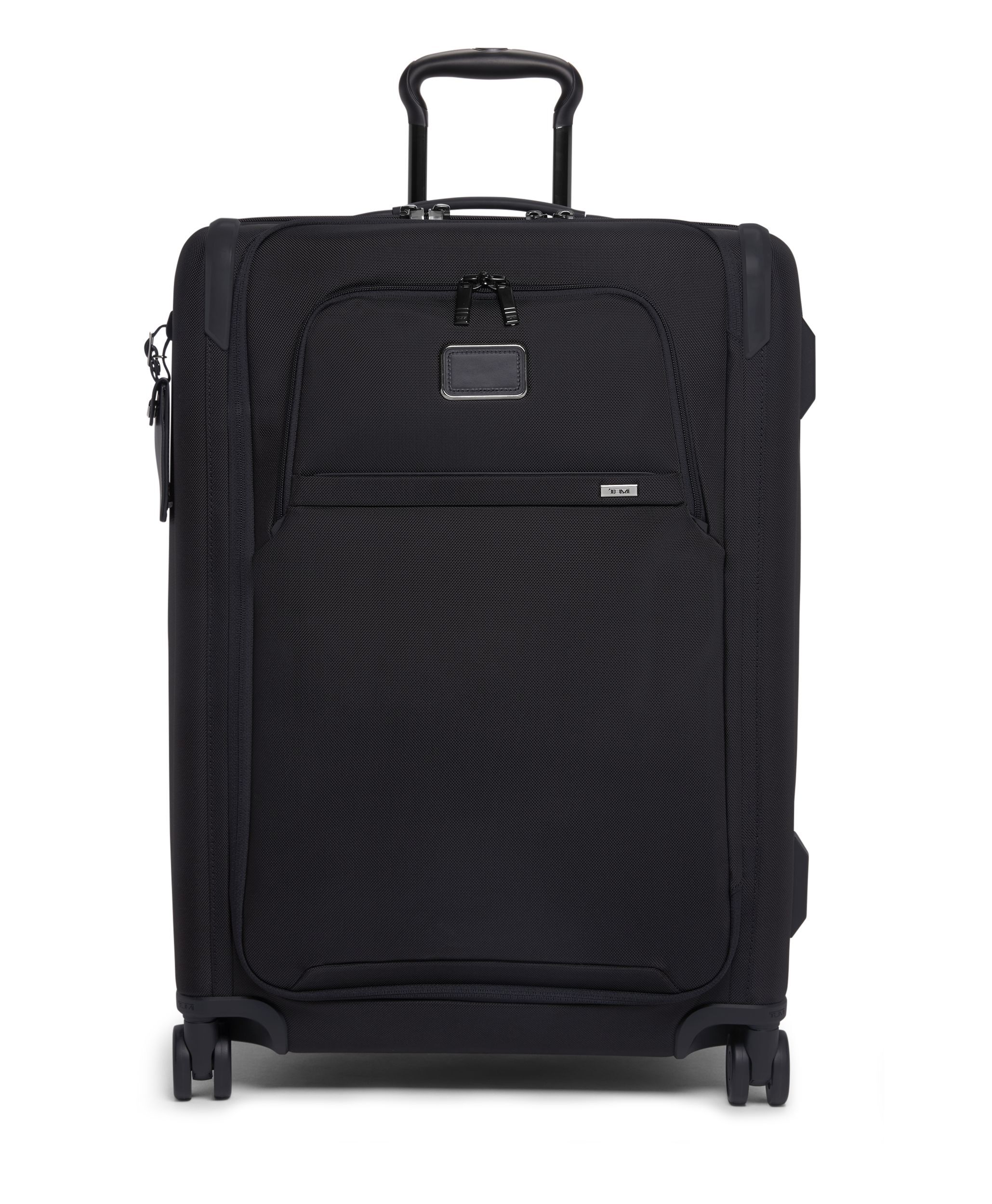 Medium Dual Access Expandable Checked in Black | Tumi Alpha | TUMI