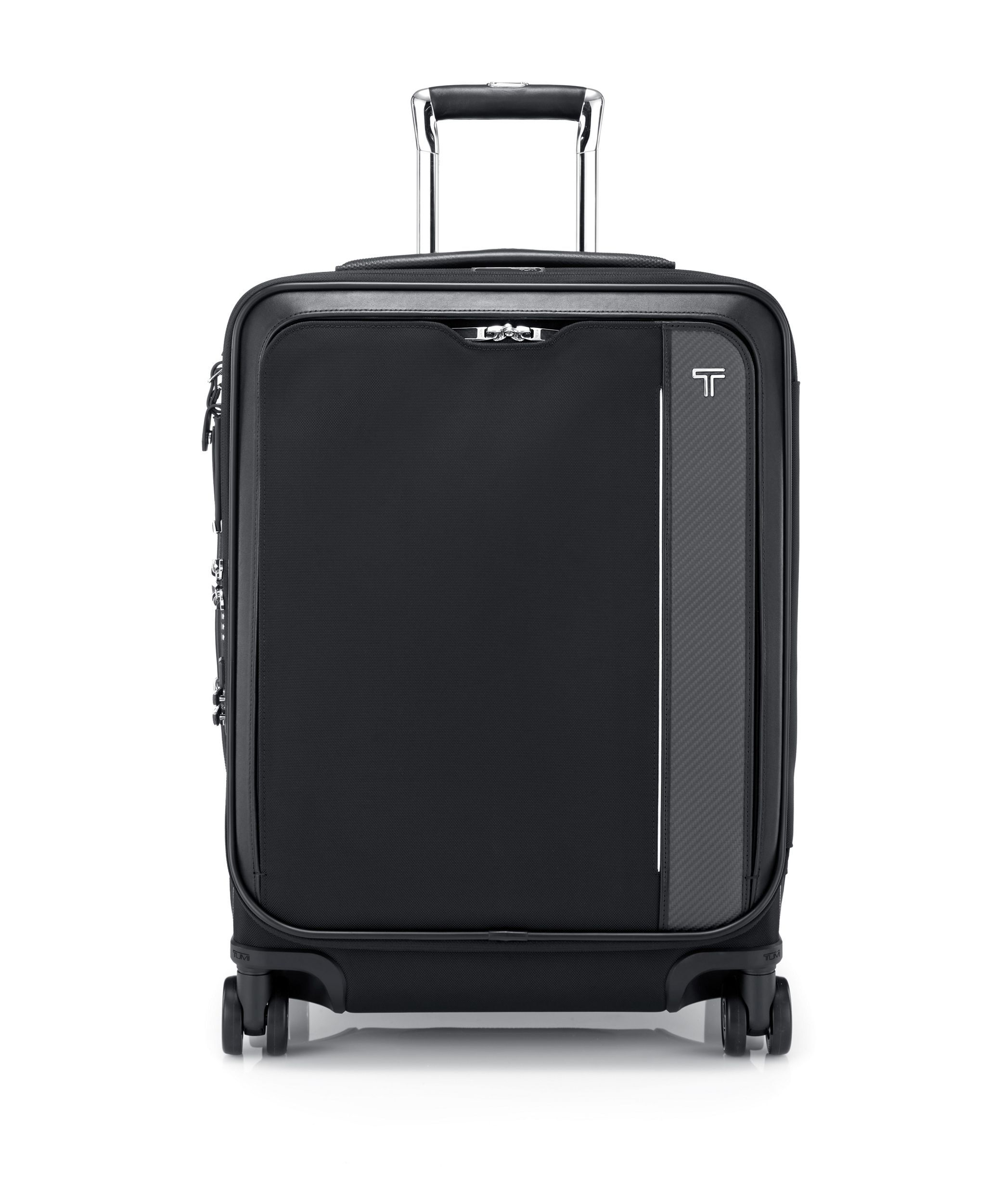 Continental Dual Access 4 Wheeled Carry On in Black | Arrive