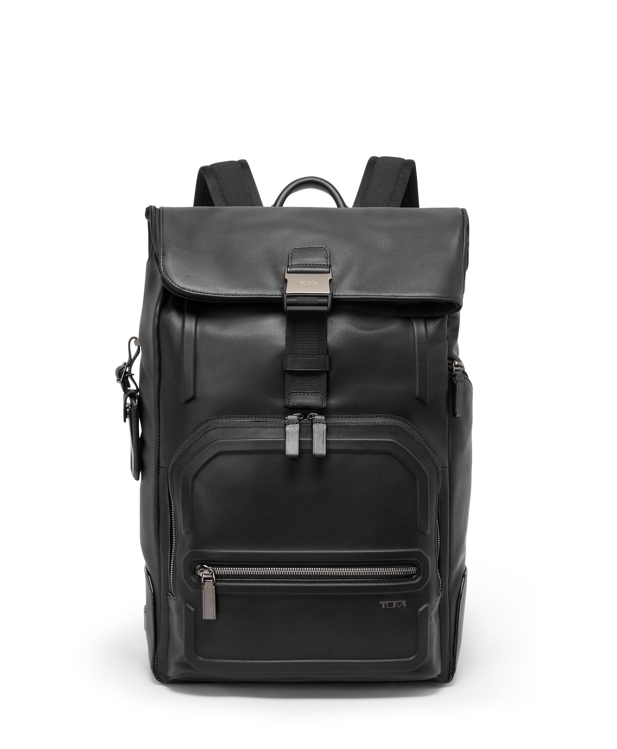 Osborn Roll Top Backpack in Espresso Brown Bombe | Tumi Harrison