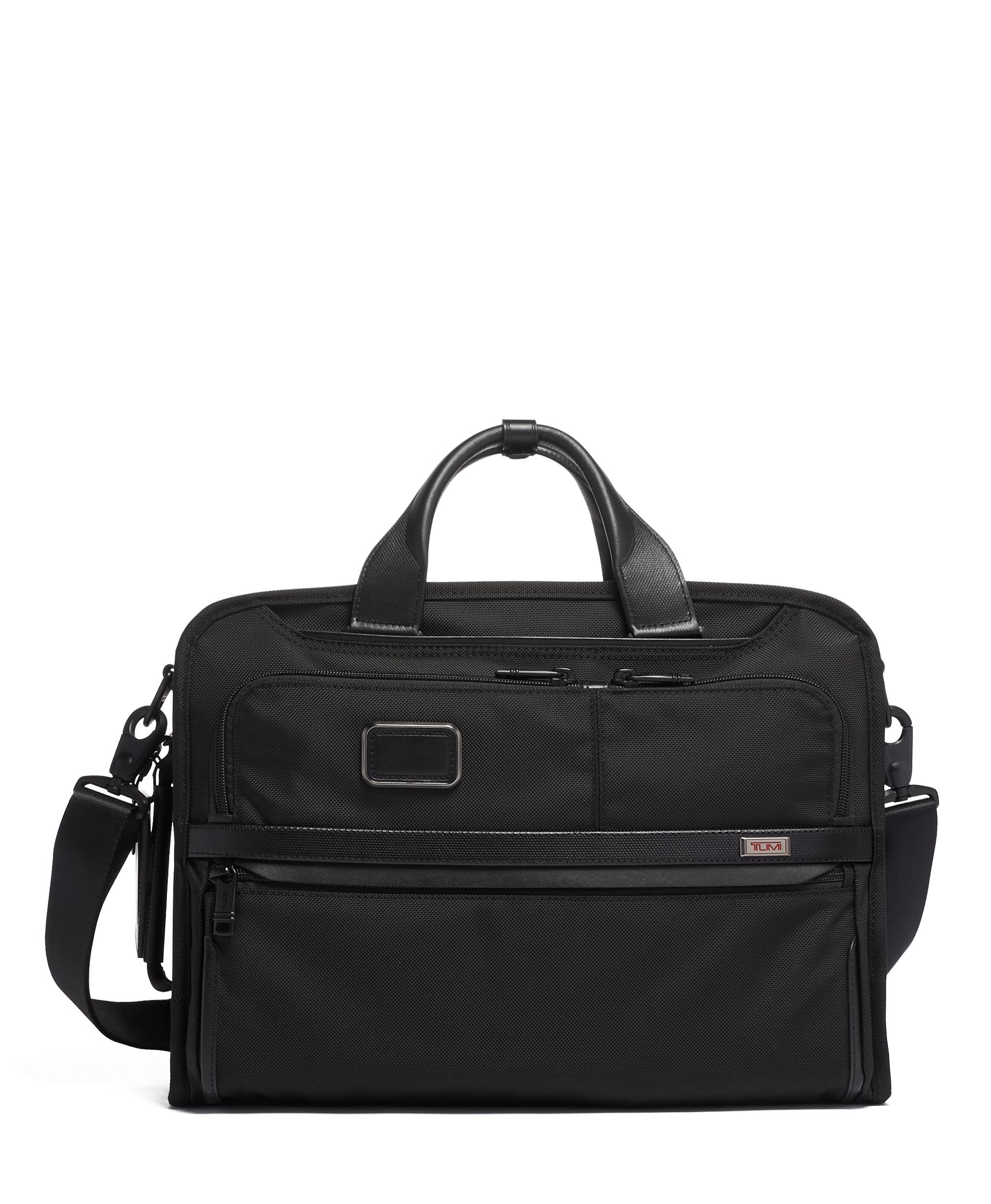 Slim Three Way Brief in Black | Tumi Alpha | TUMI Singapore