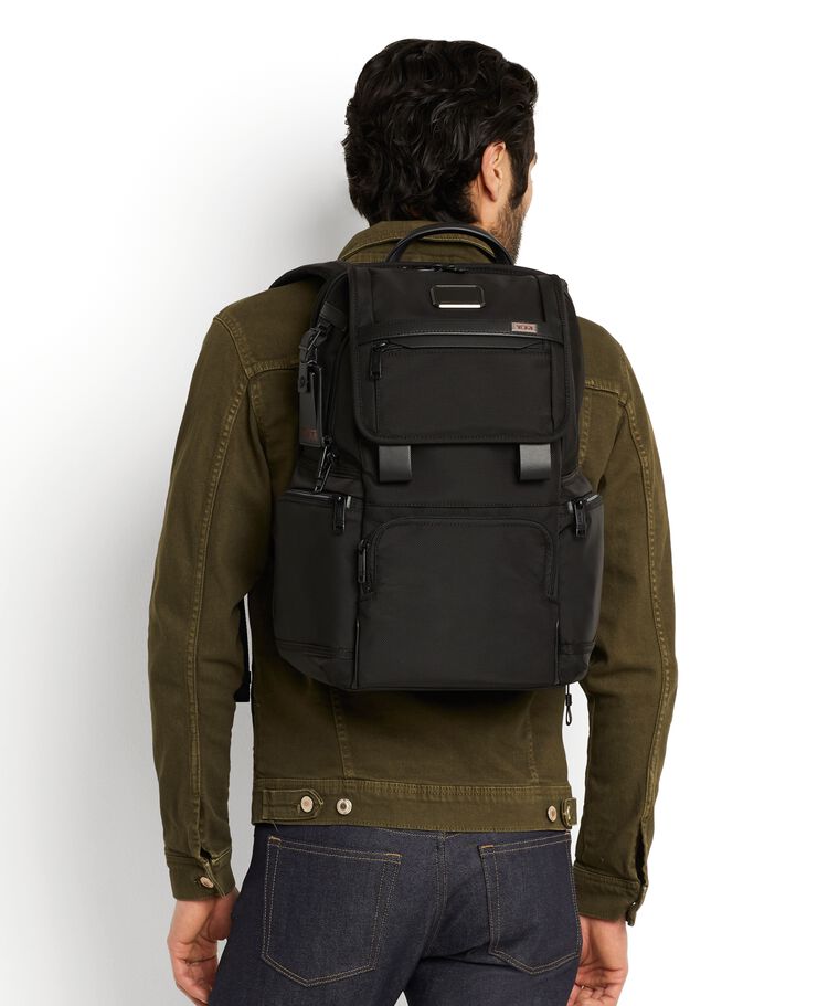 TUMI ALPHA Flap Backpack  hi-res | TUMI