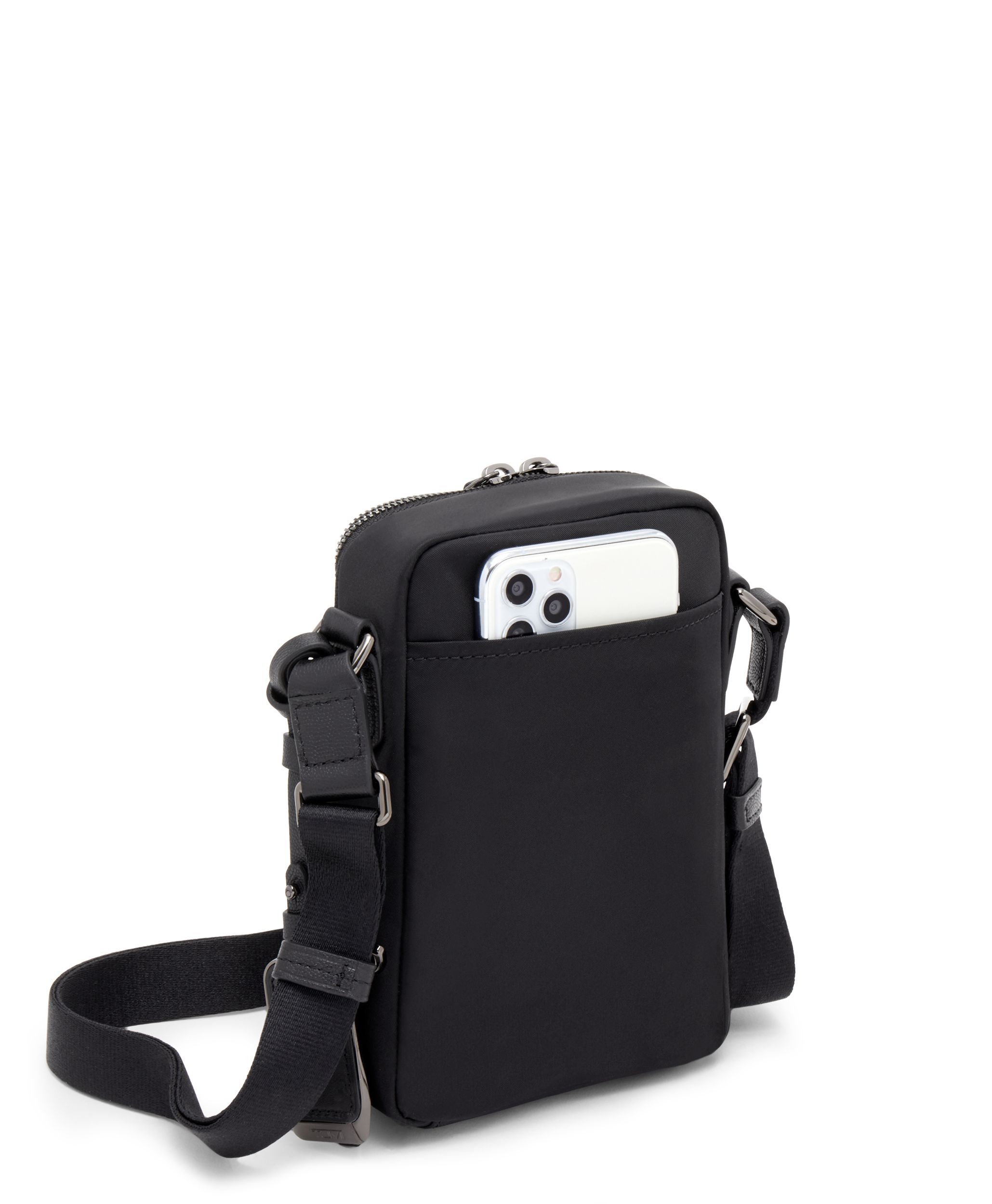 Persia Crossbody in Black/Gunmetal | Voyageur | TUMI Singapore