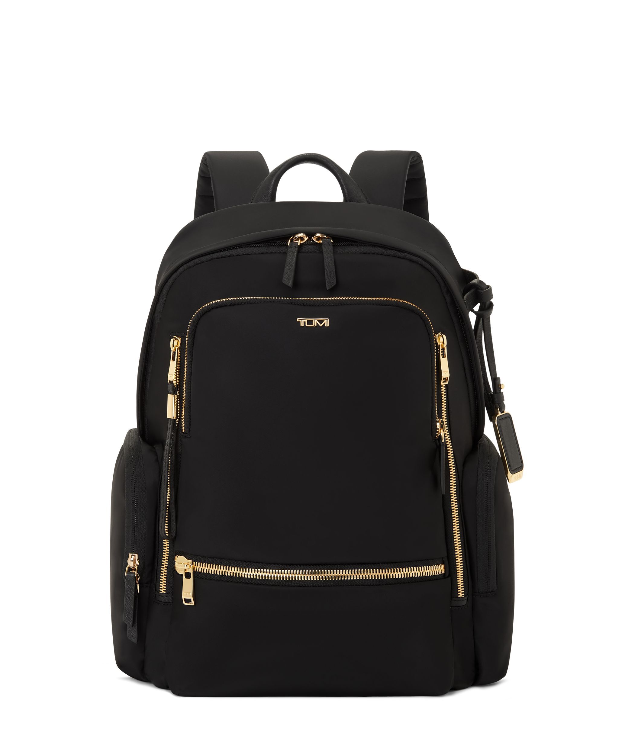 Celina Backpack in Black/Gold | Voyageur | TUMI Singapore