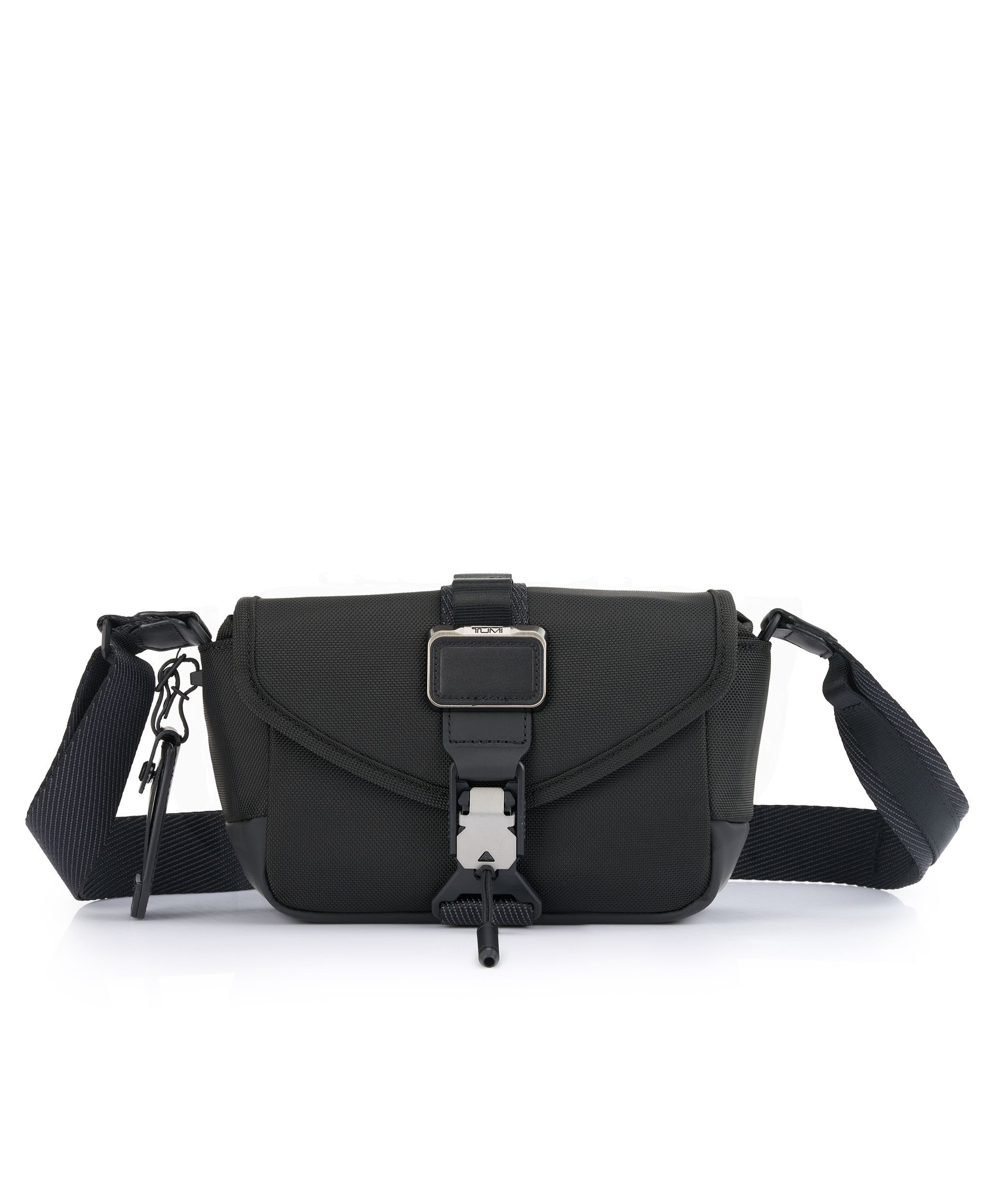 Compass Flap Crossbody in Black | Alpha Bravo | TUMI Singapore