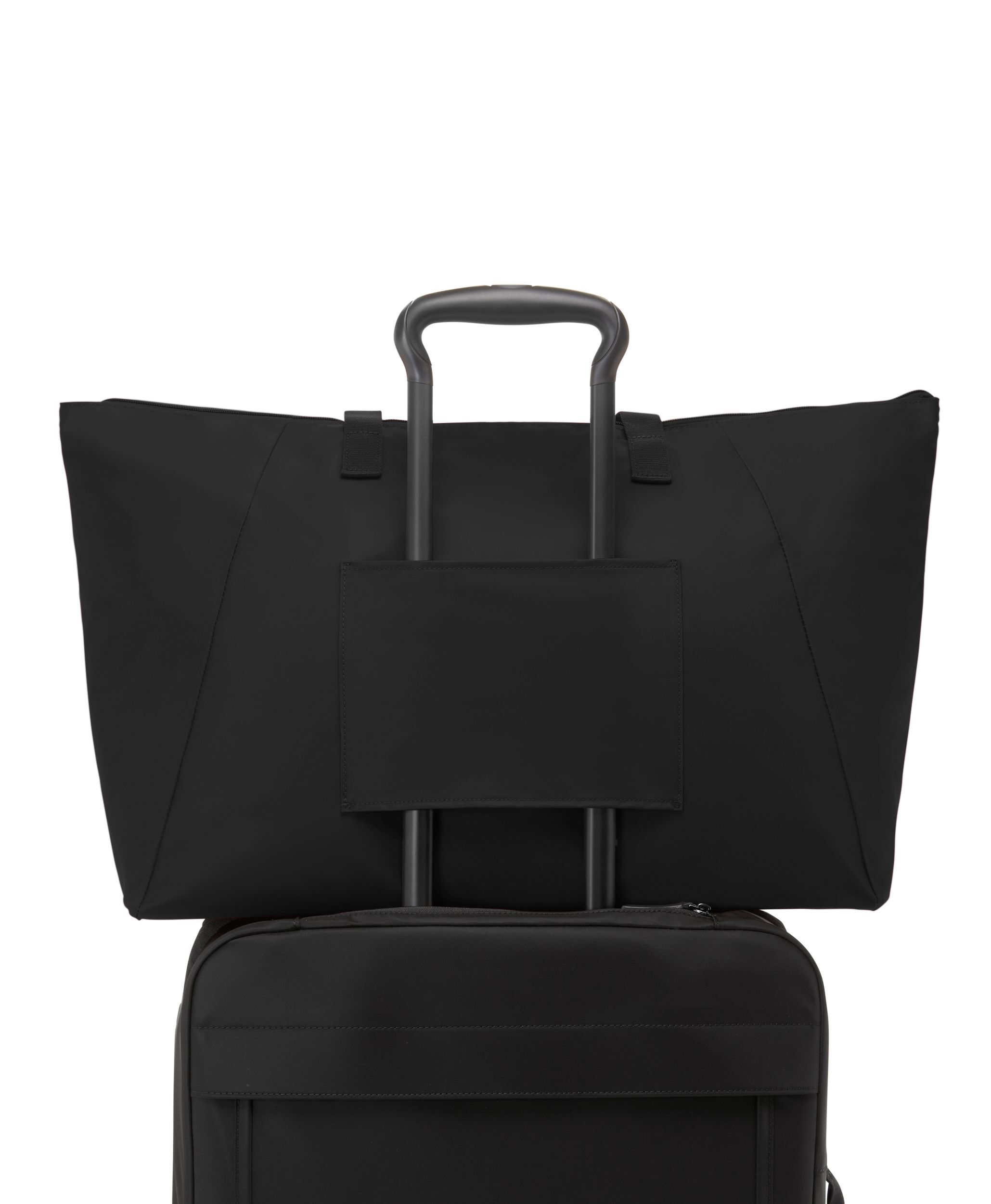 Just In Case Tote in Black/Gunmetal | Voyageur | TUMI Singapore