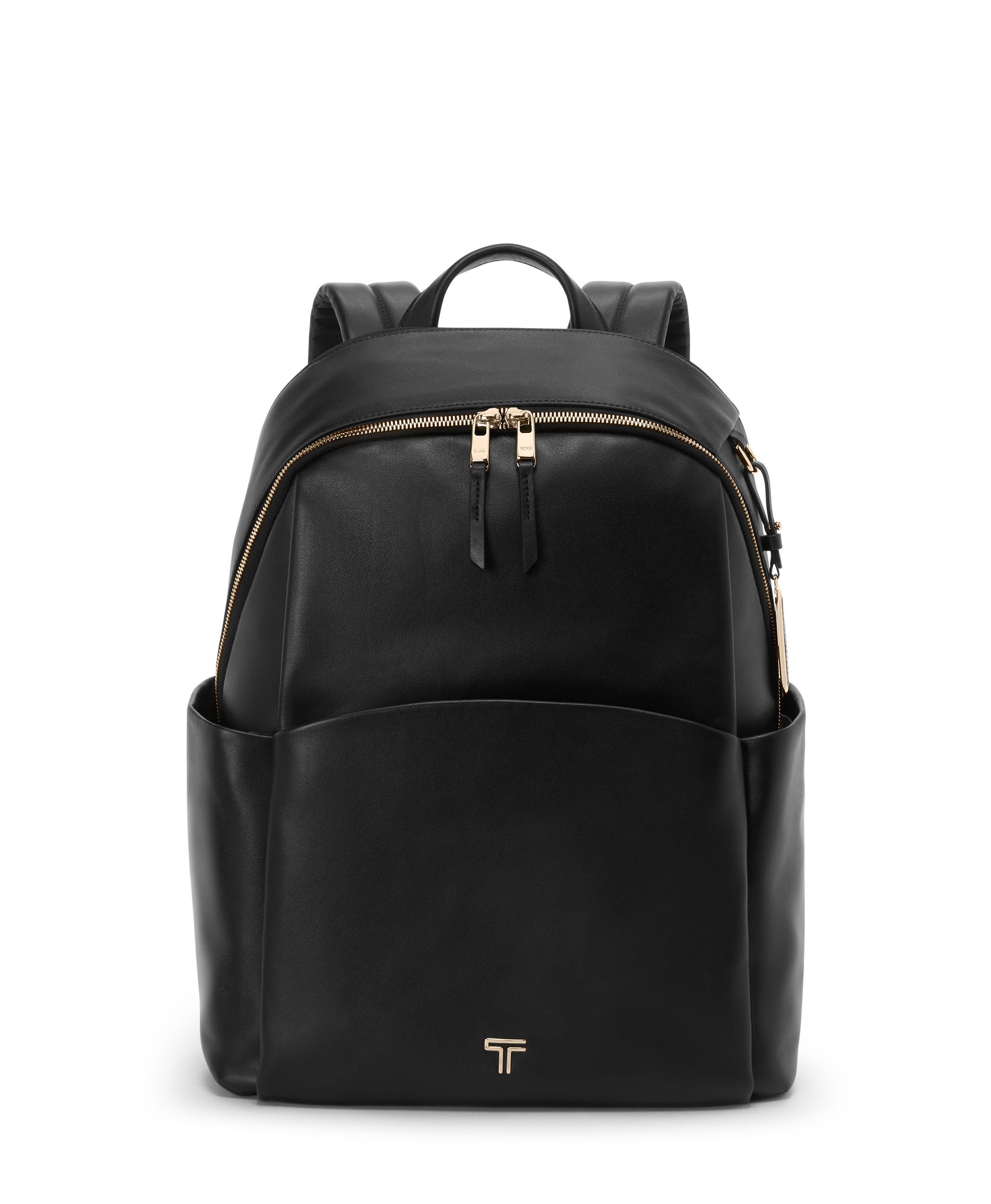 Raina Backpack in Black/Light Gold | Voyageur | TUMI Singapore