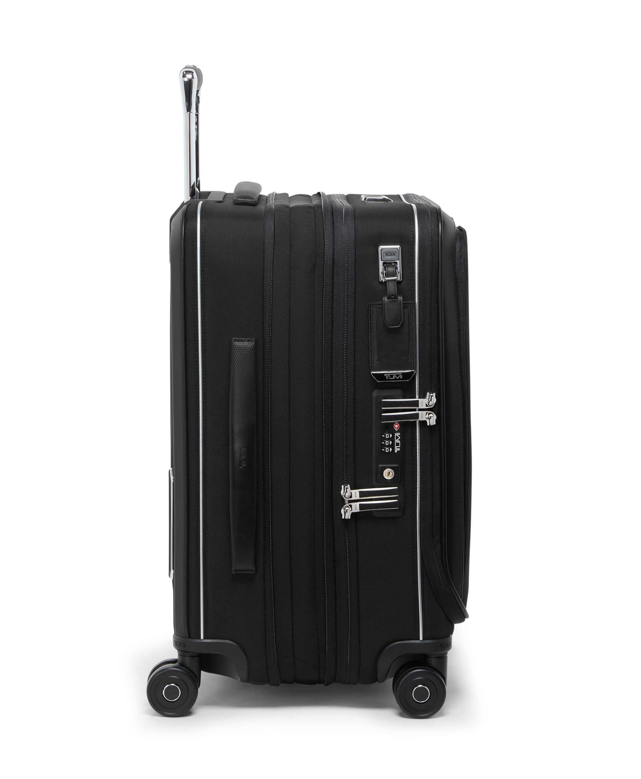 International Dual Access 4 Wheeled Carry On in Black | Arrive