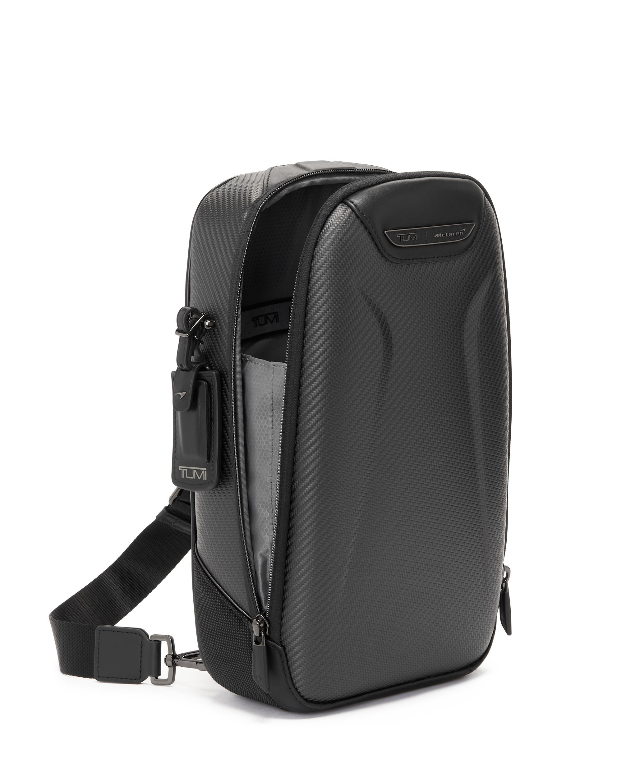 Torque Sling in Carbon | Tumi I Mclaren | TUMI Singapore