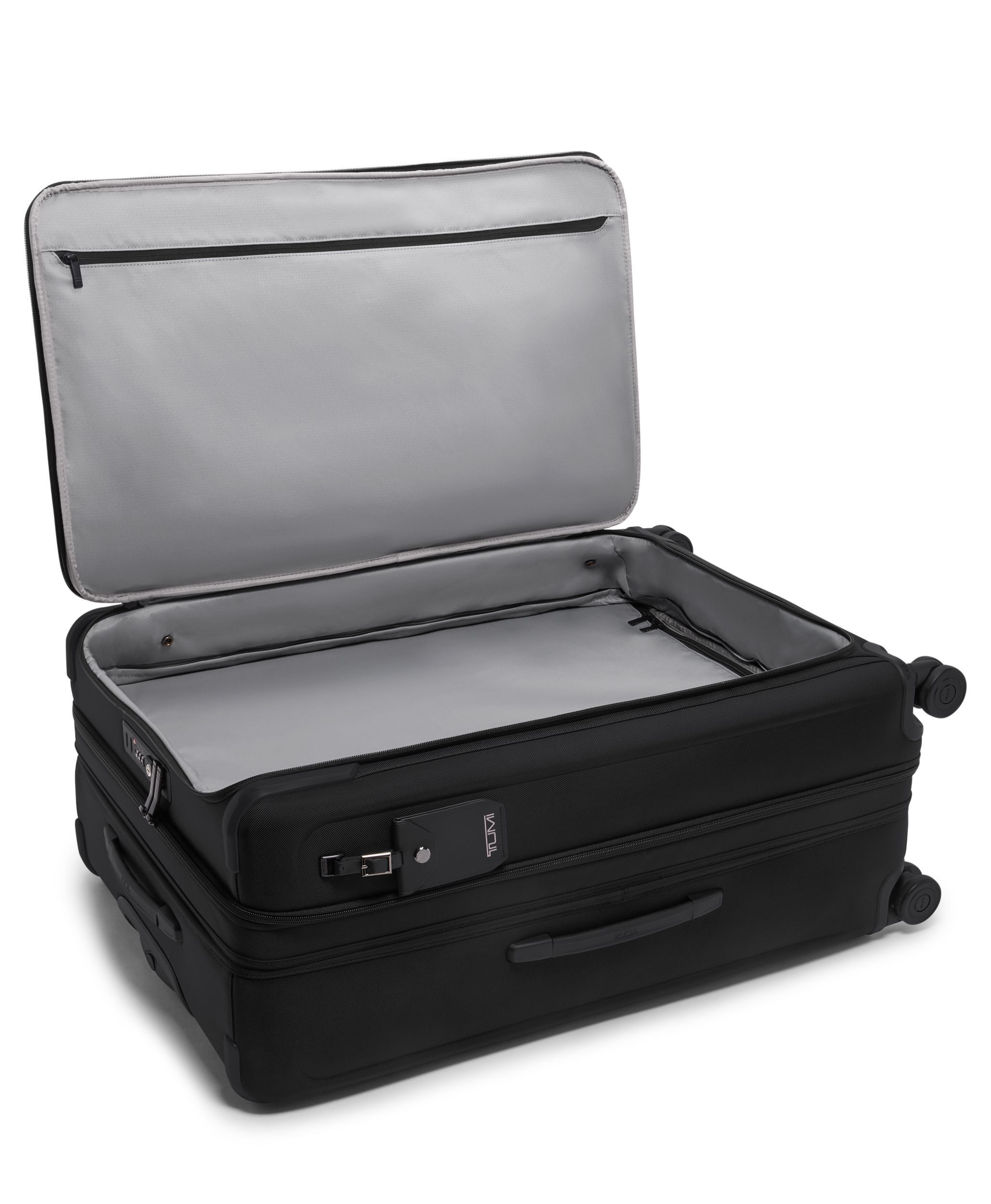 X-Large Dual Access Expandable Checked in Black | Tumi Alpha