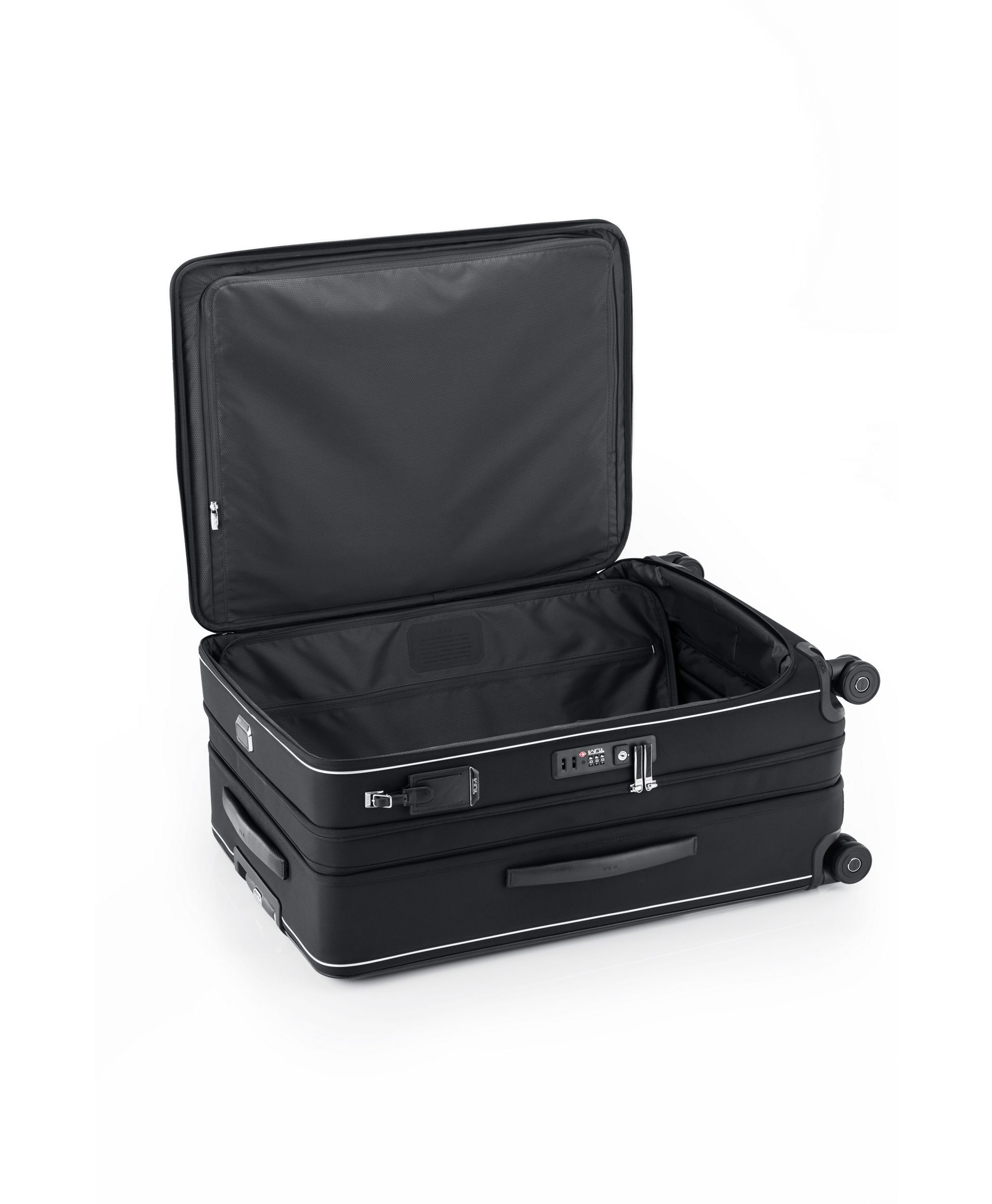 Large Dual Access Expandable Checked in Black | ARRIVE' | TUMI