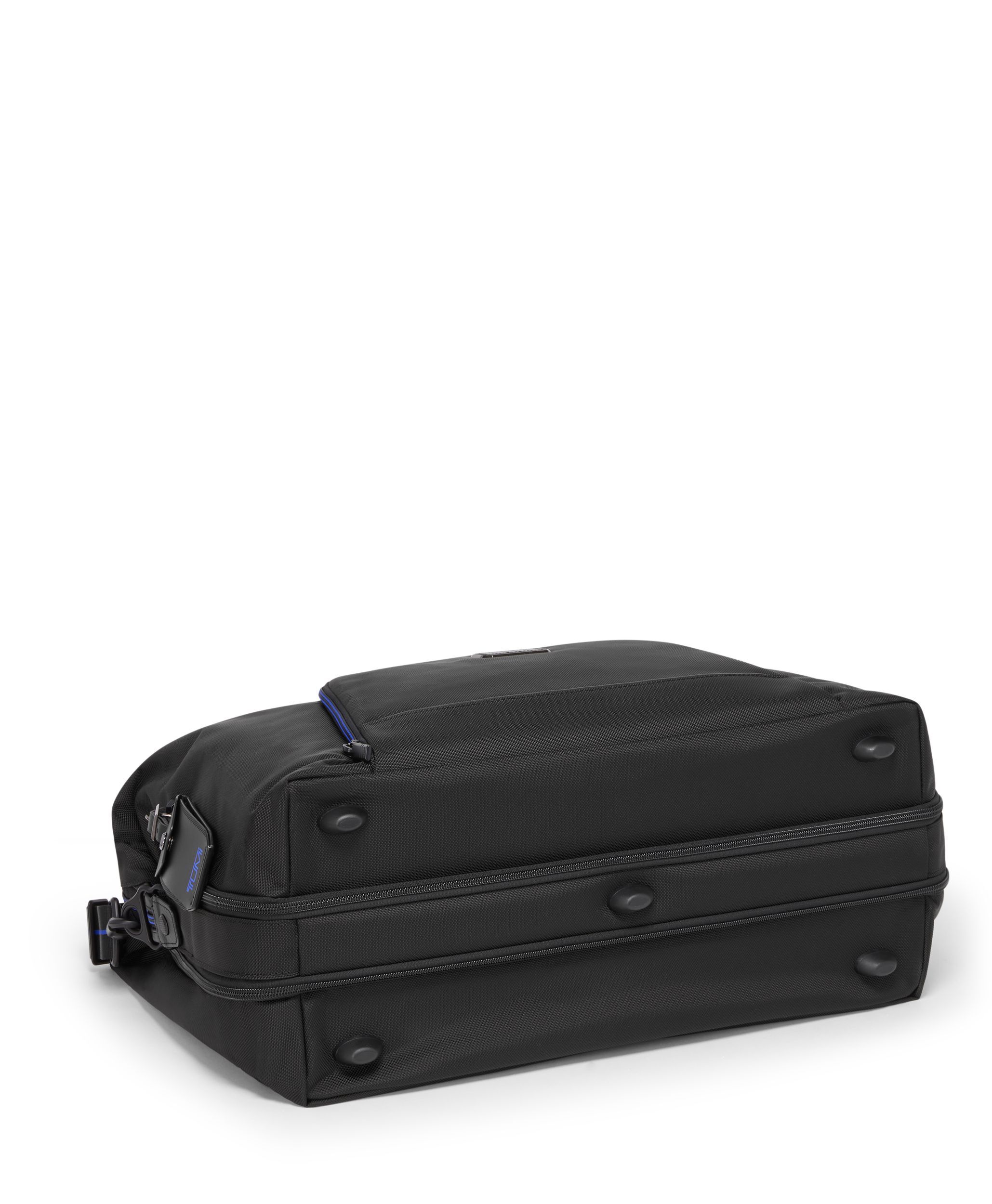 Double Expansion Duffel in Black/Ultra Blue | Tumi Alpha | TUMI