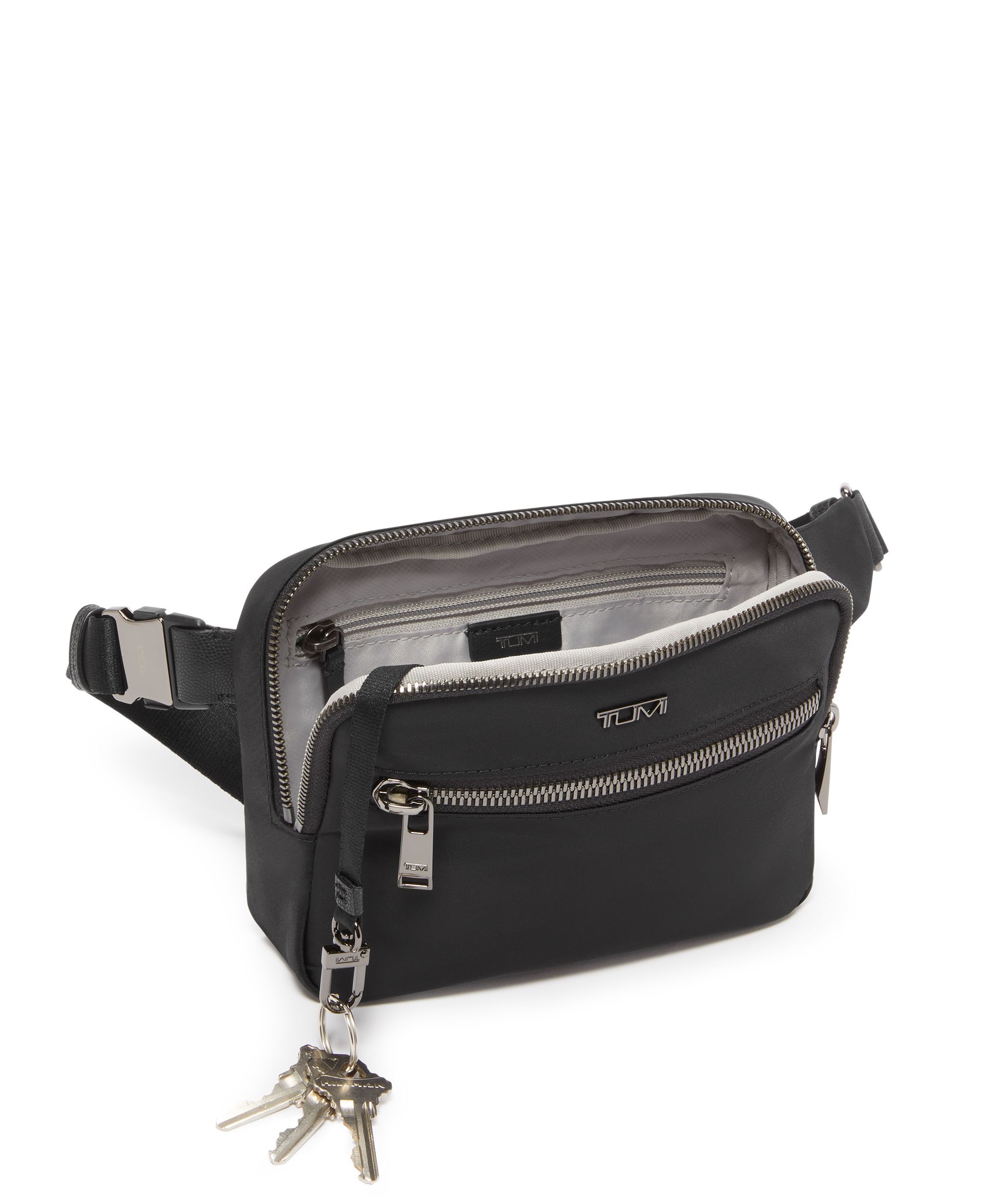 Sedona Crossbody/Sling in Black/Gunmetal | Voyageur | TUMI Singapore